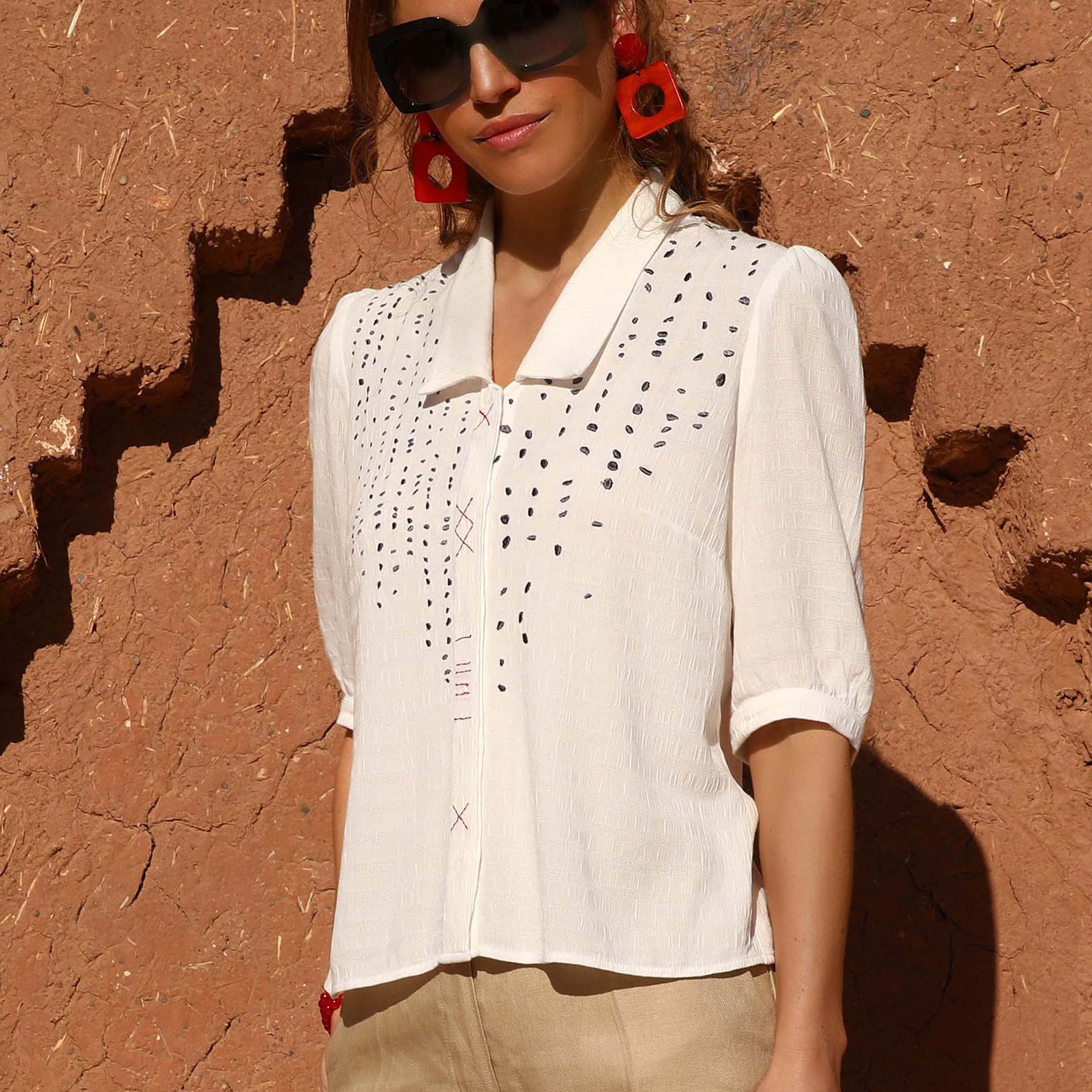 LA BLOUSE | AU FIL DE LIN