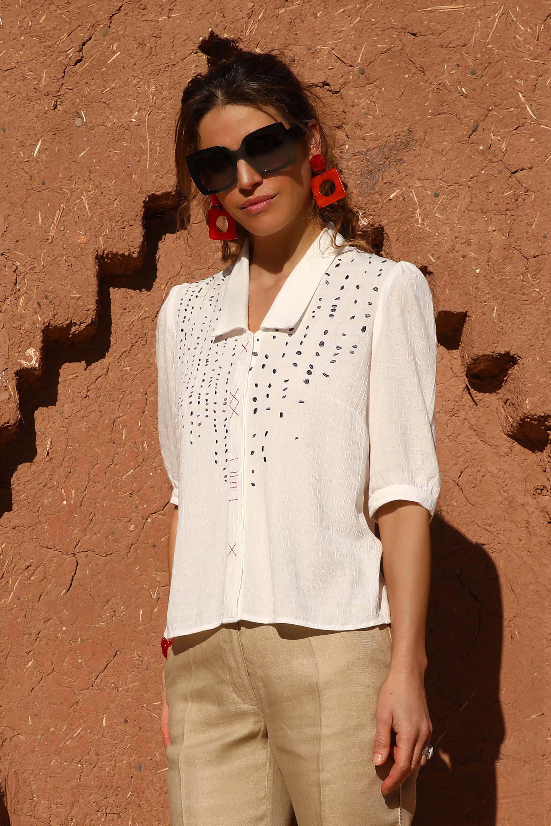 LA BLOUSE | AU FIL DE LIN