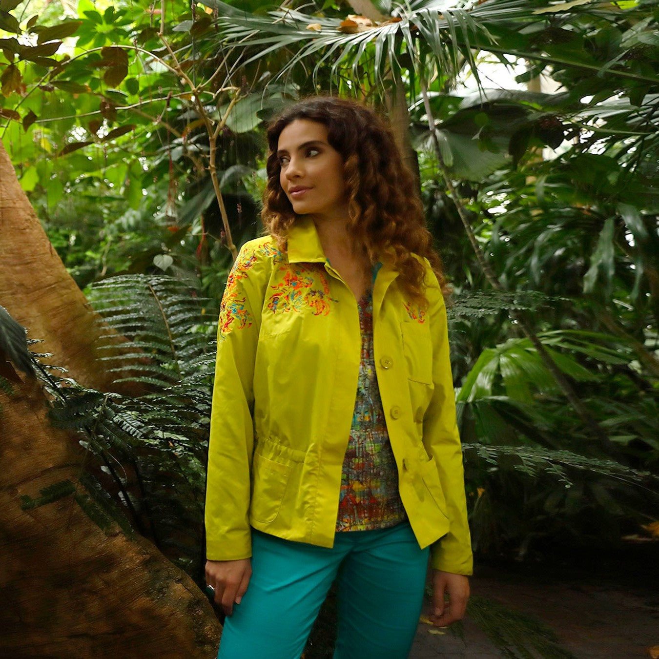 THE EMBROIDERED JACKET | TROPIC
