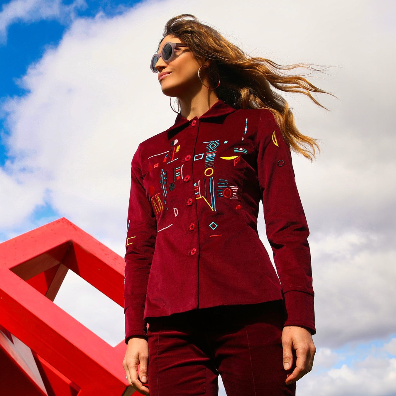 THE EMBROIDERED JACKET | UP TO YOU