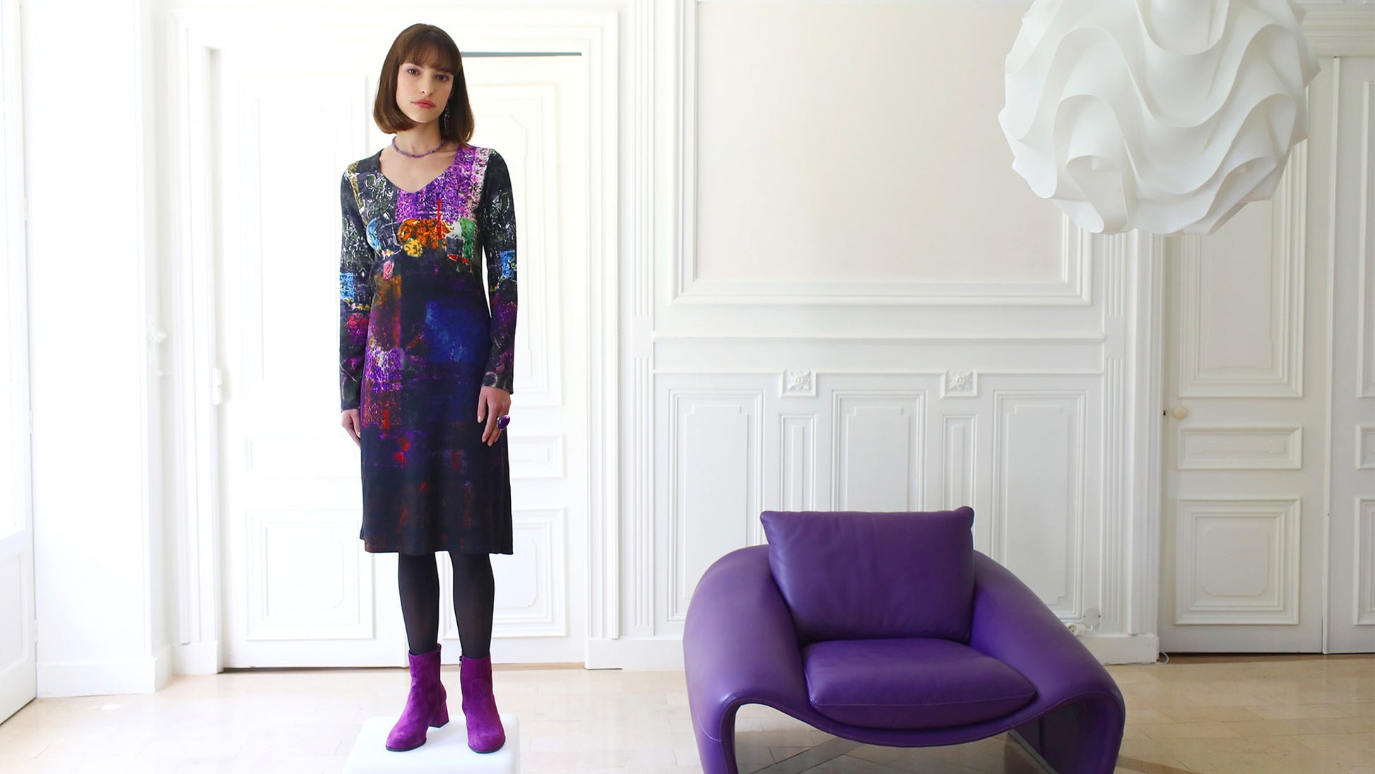 LA ROBE | COULEUR POURPRE