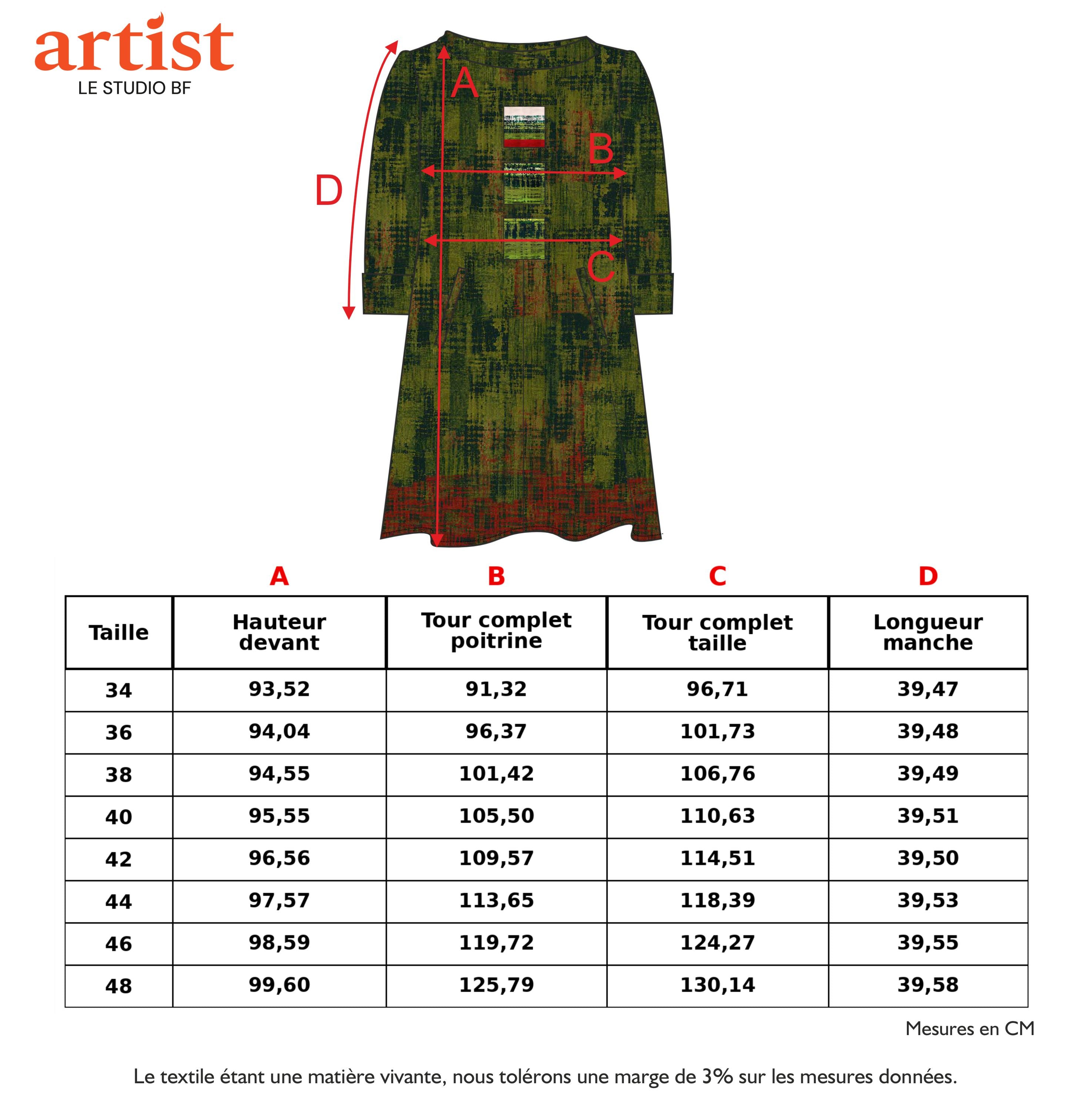 Guide des tailles - THE DRESS | A DREAM?