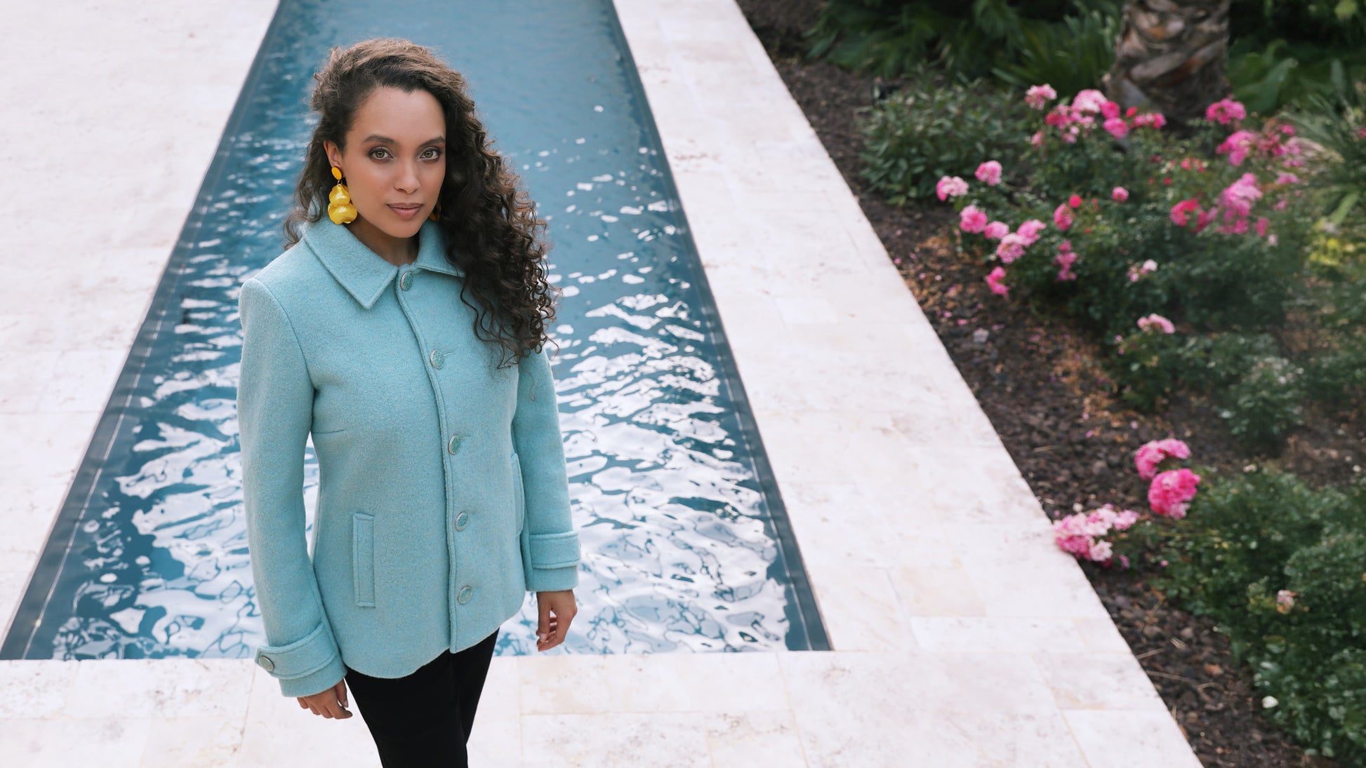 LA VESTE EN LAINE | A FLEUR DE PEAU