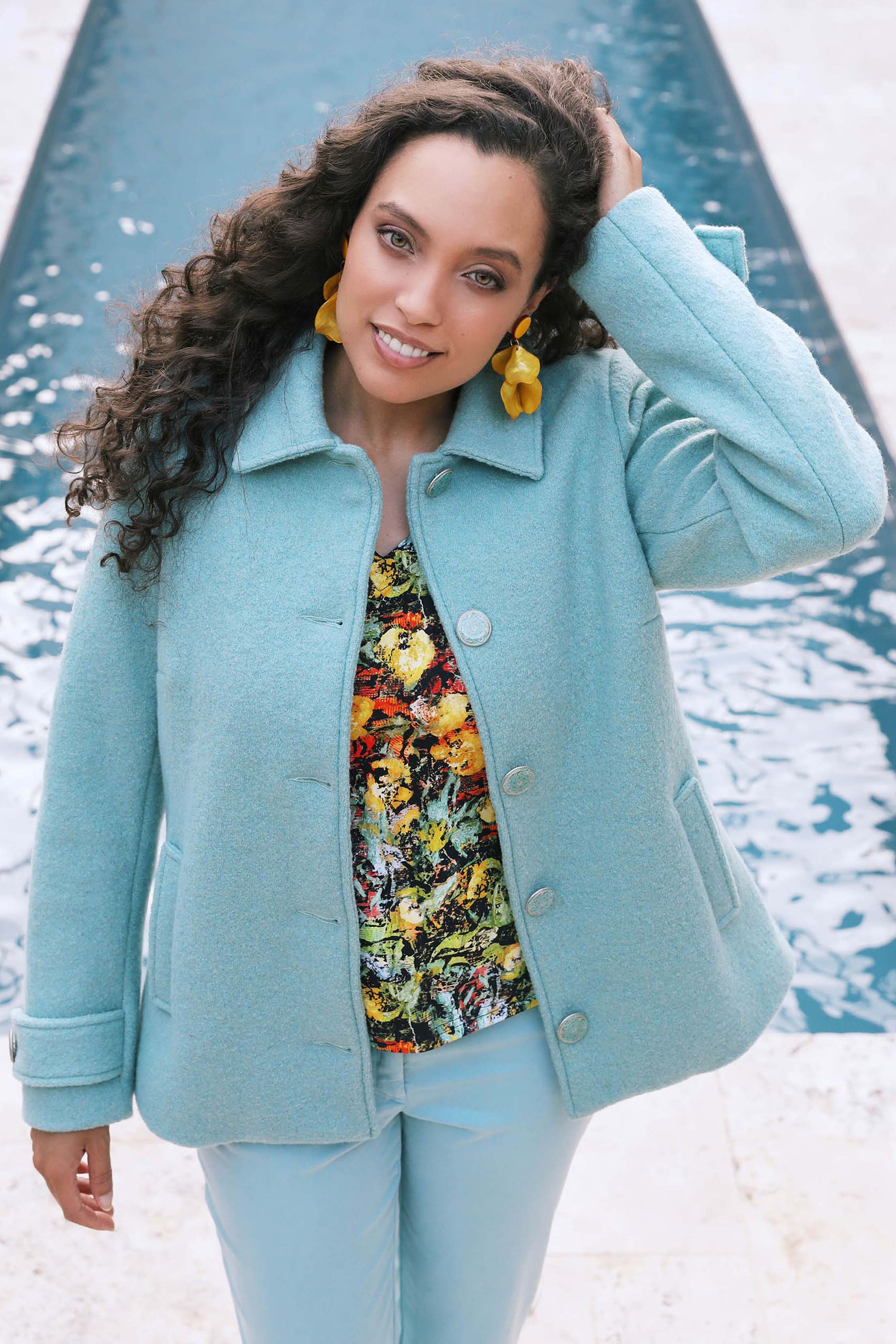 LA VESTE EN LAINE | A FLEUR DE PEAU