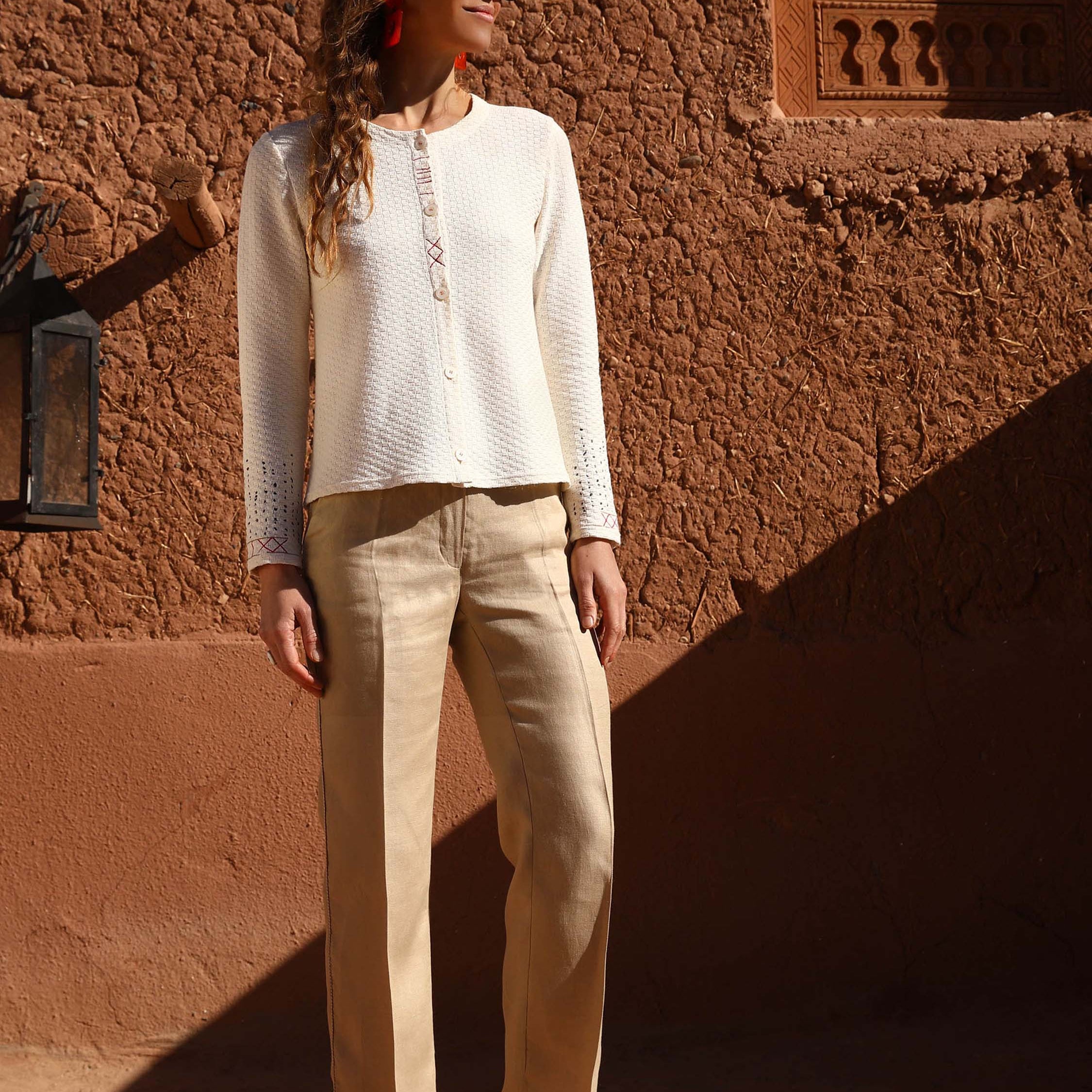 LE CARDIGAN | AU FIL DE LIN