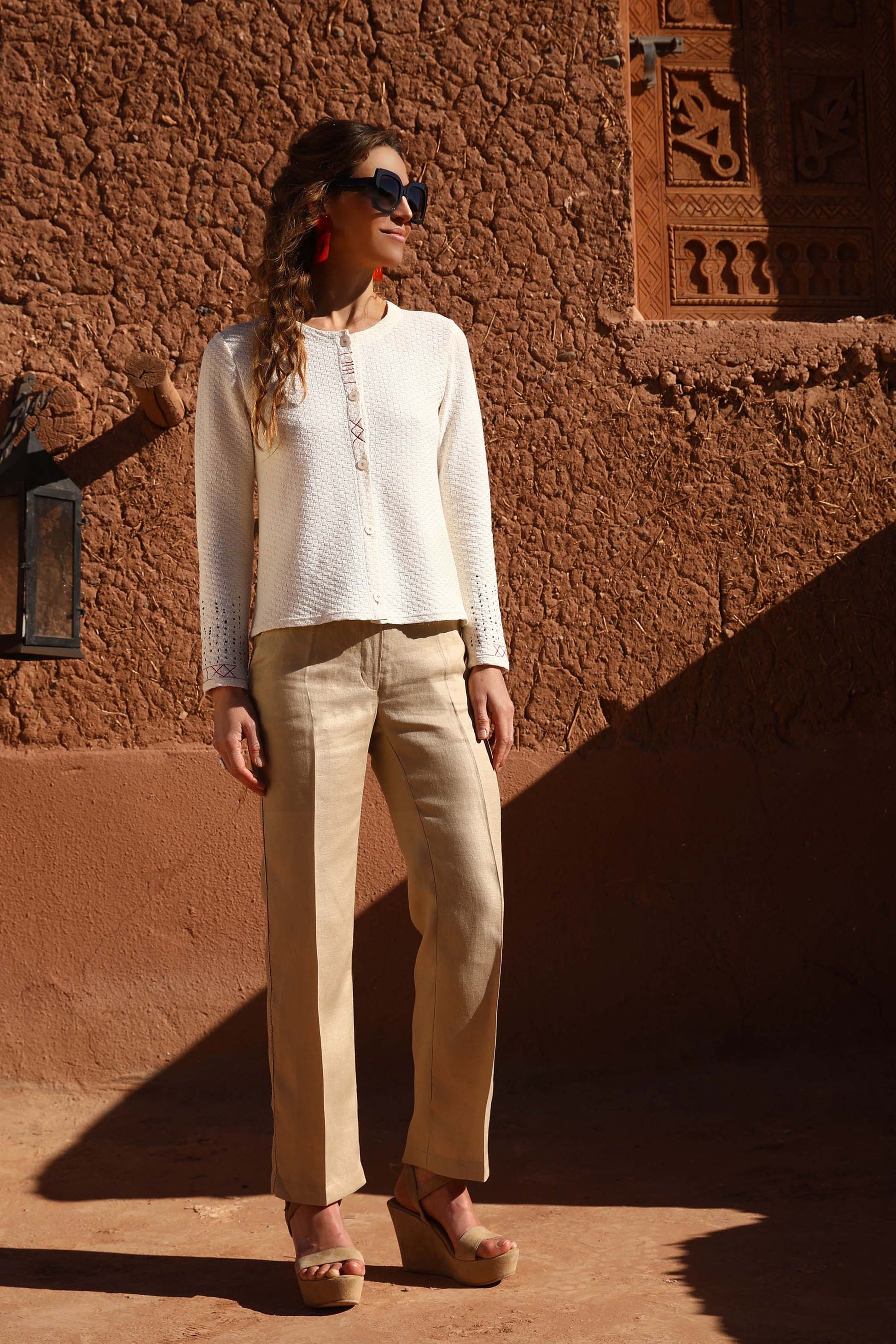 LE CARDIGAN | AU FIL DE LIN
