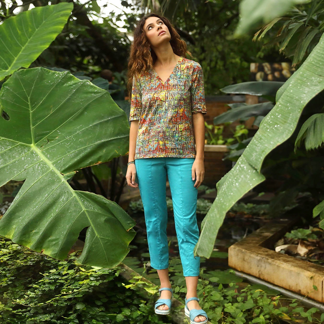 LE PANTACOURT SUPER STRETCH | TROPIC