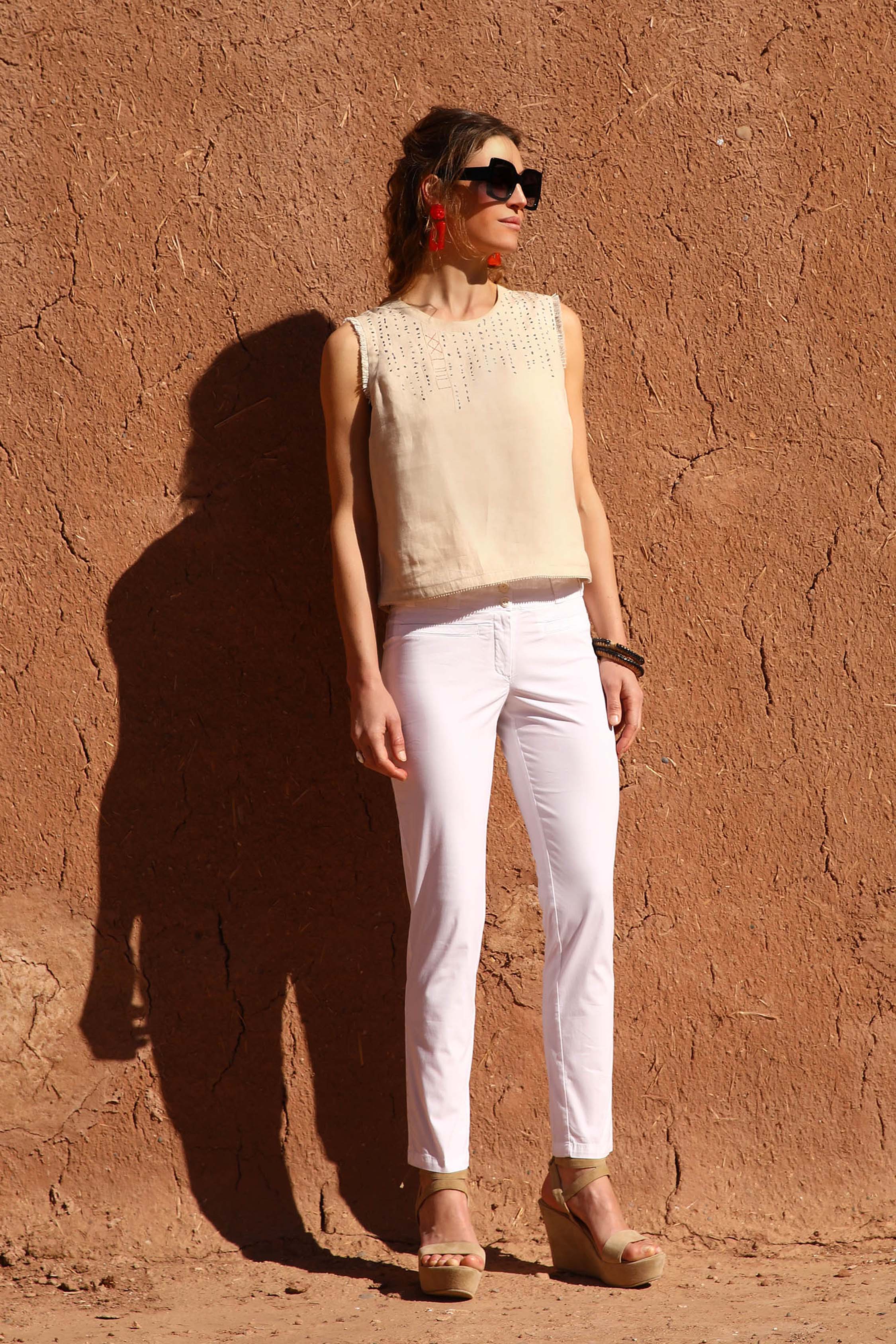 LE PANTALON SUPER STRETCH | AU FIL DE LIN