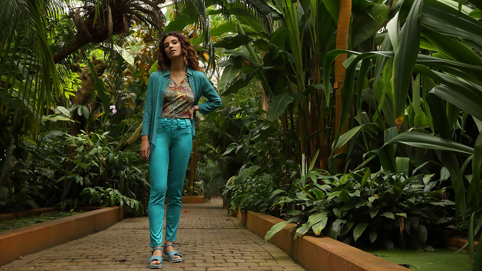 LE PANTALON SUPER STRETCH | TROPIC