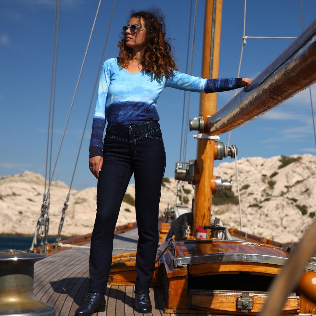 THE DENIM PANTS | A canvas from Nîmes