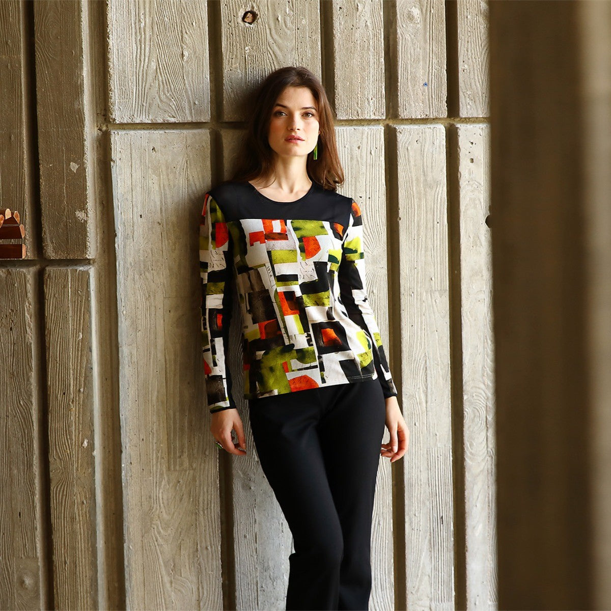 THE ROUND NECK TOP | FRAGMENTS