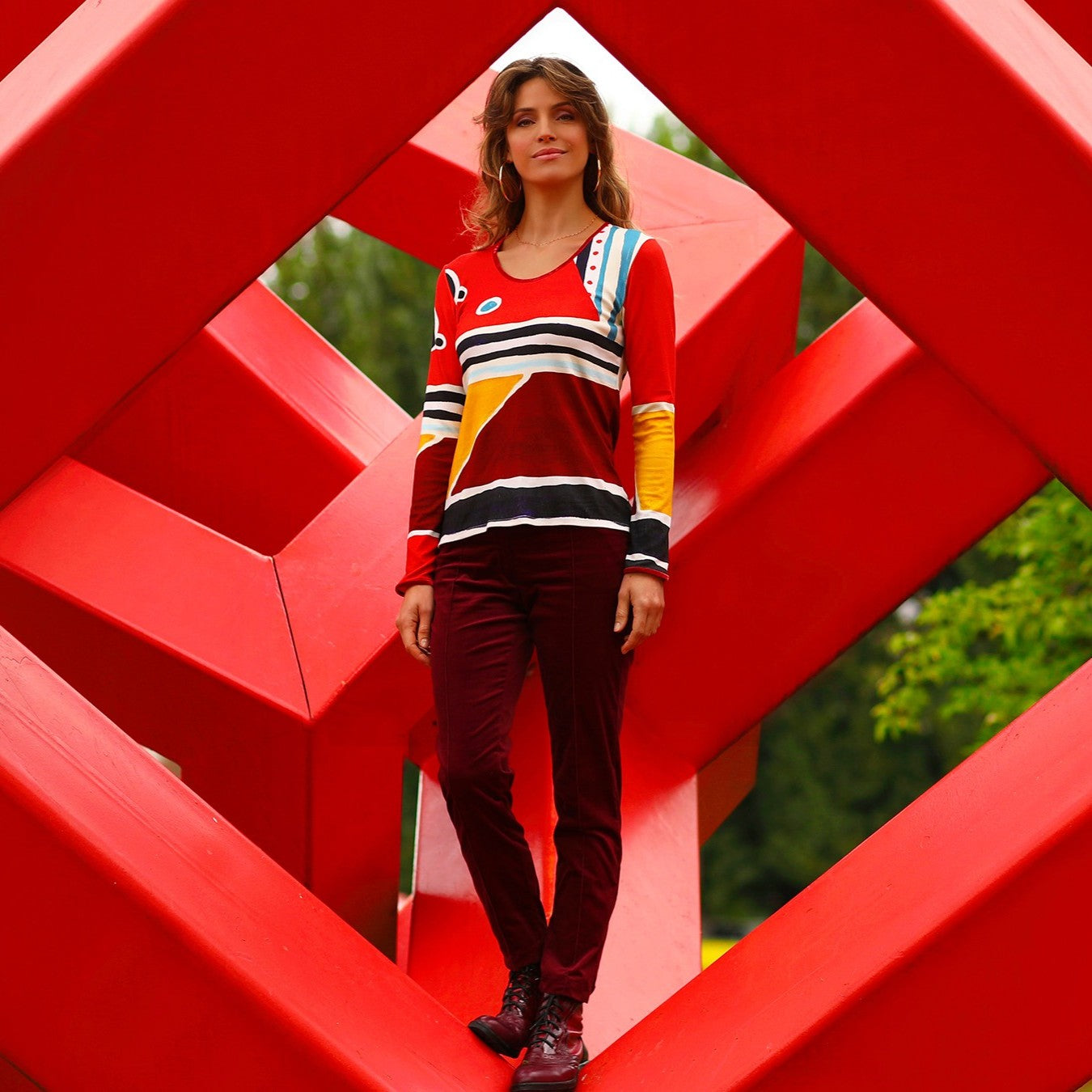 THE PRINTED TOP | UP TO YOU