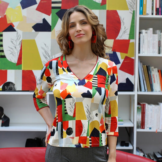 LE TOP MANCHES 3/4 | TOUS ENSEMBLE