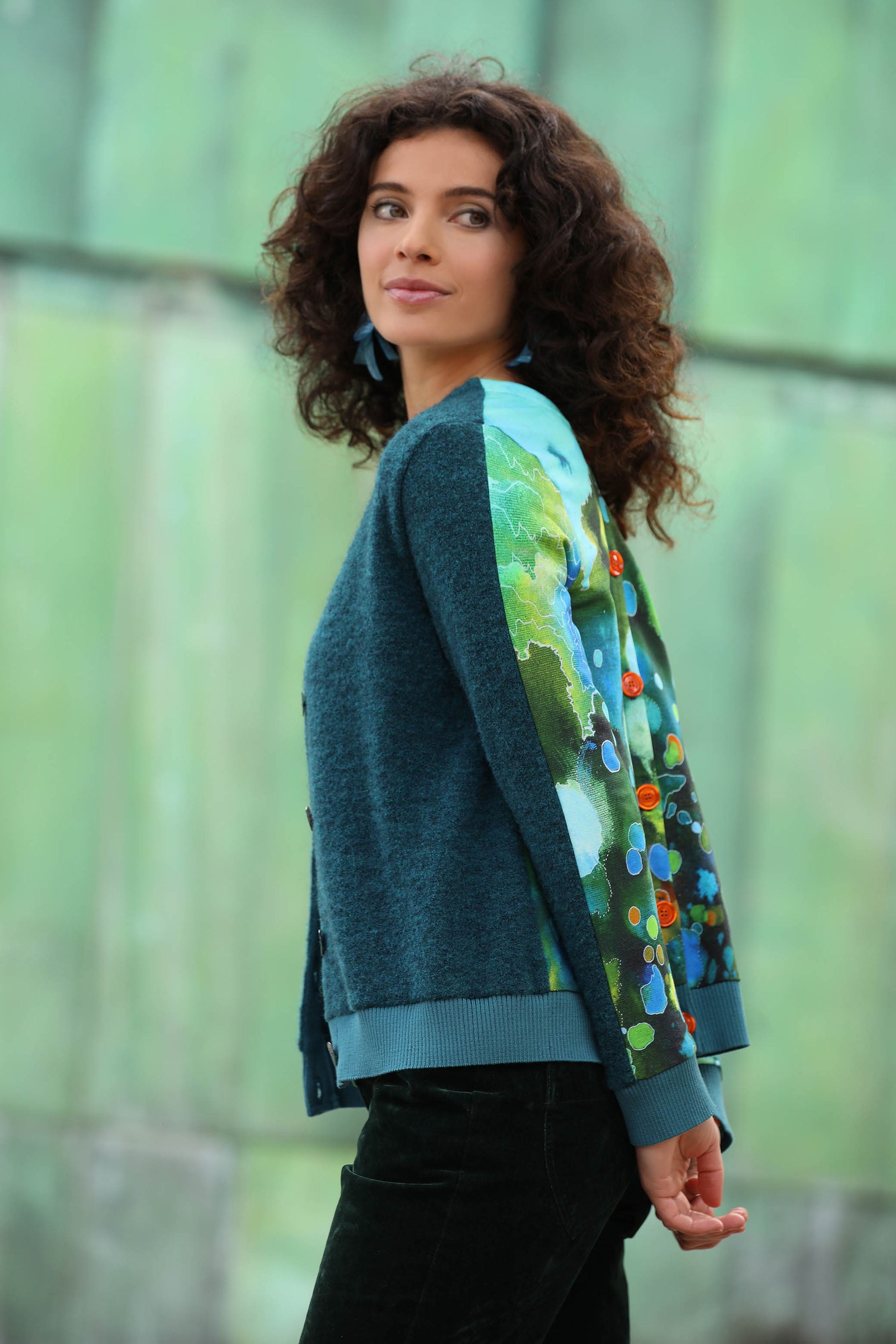 LE CARDIGAN RECTO VERSO | AU PAYS DES MERVEILLES