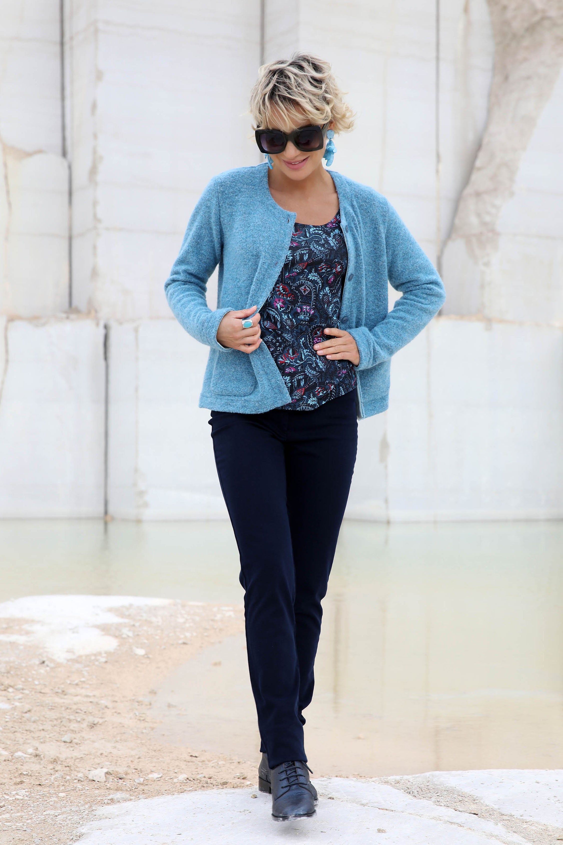 LE CARDIGAN BLEU PASTEL | MEMORY