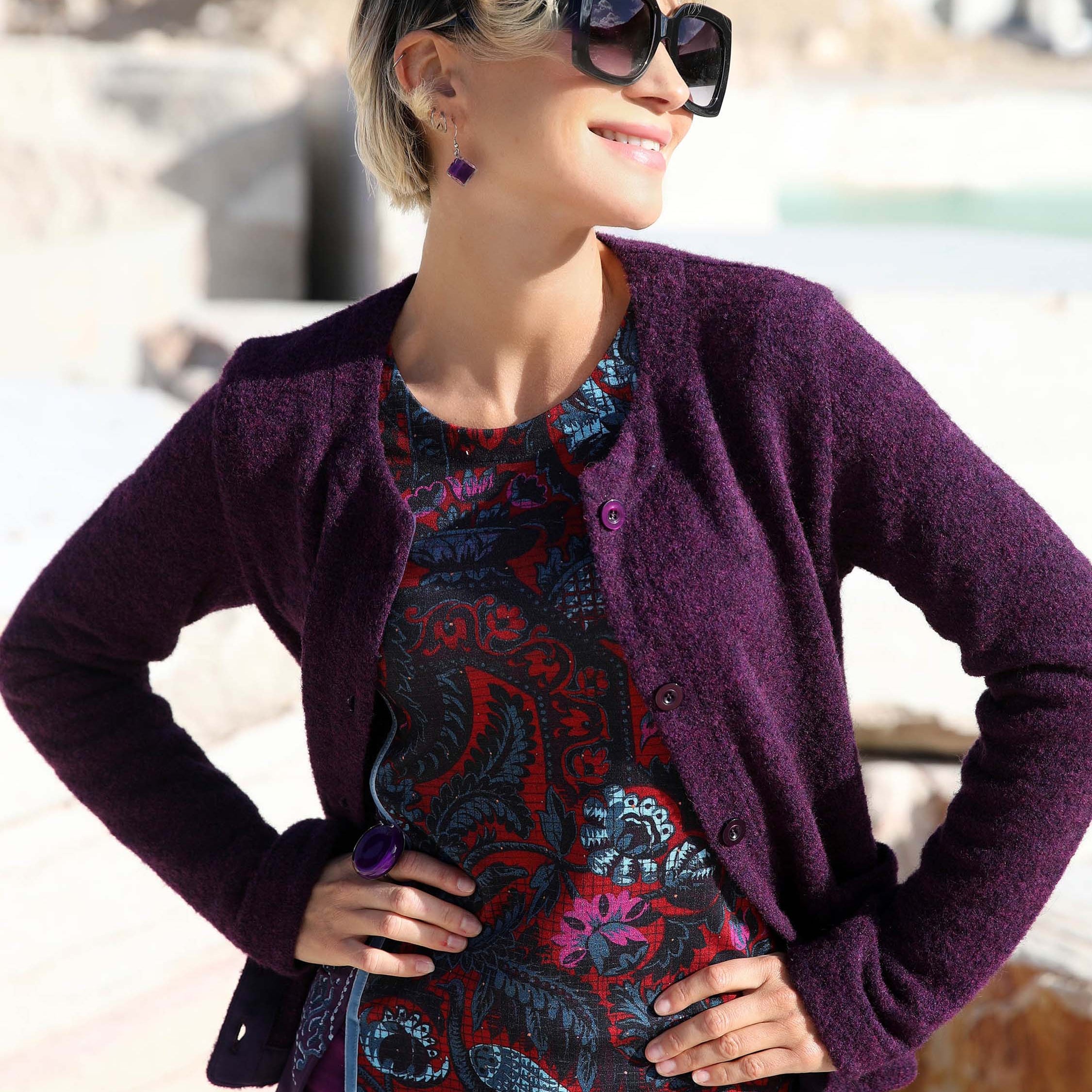 LE CARDIGAN CASSIS | MEMORY