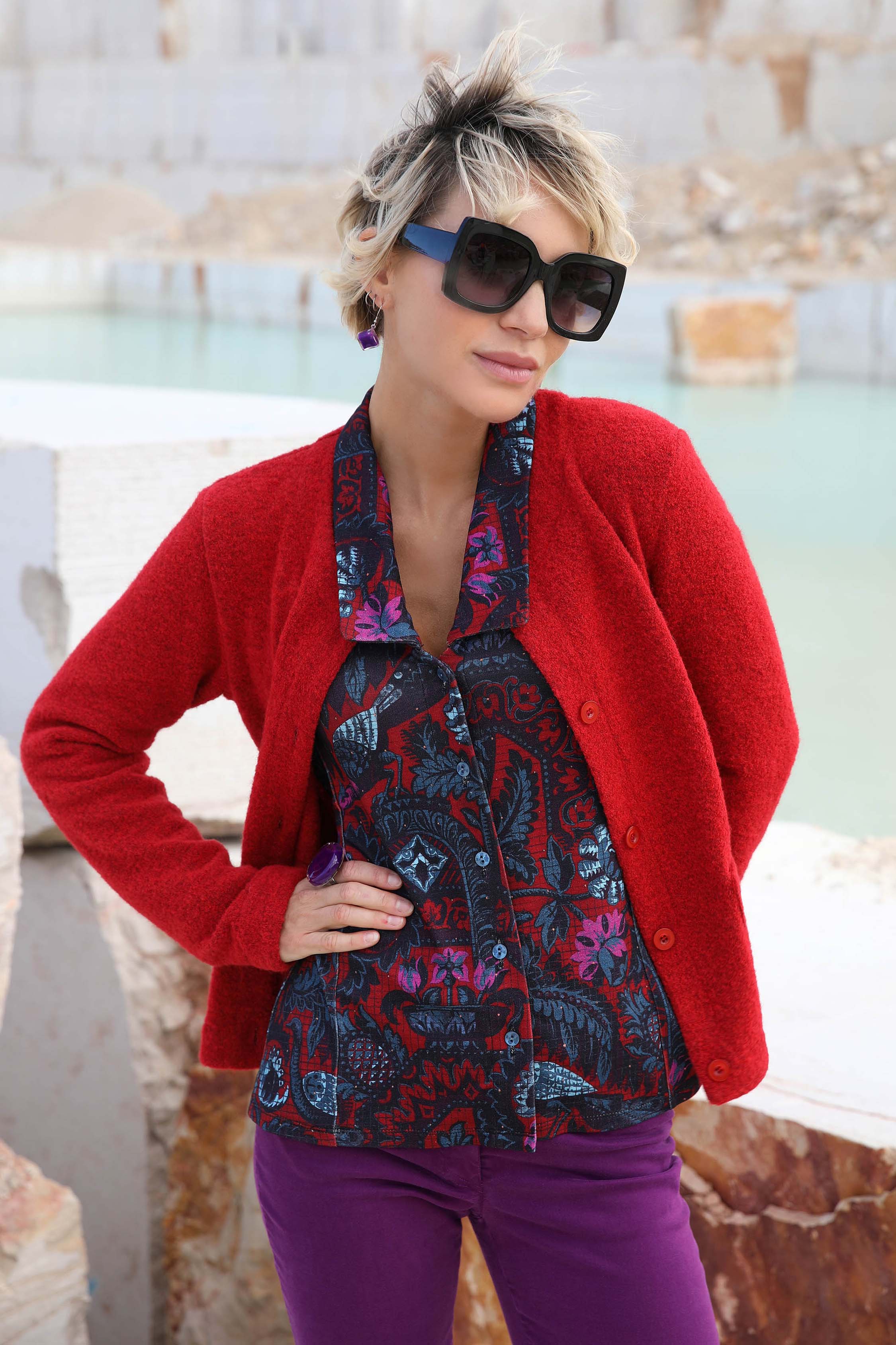 LE CARDIGAN COQUELICOT | MEMORY