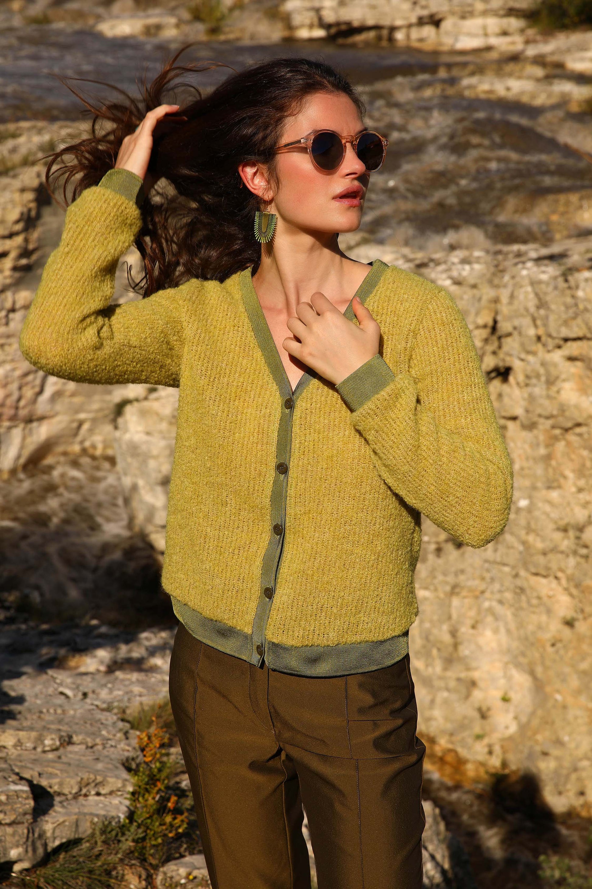 LE CARDIGAN TRICOTÉ | LES BEAUX JOURS