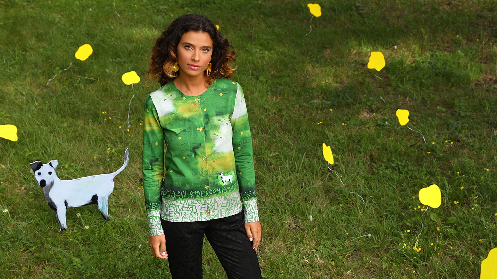 LE CARDIGAN VERT | EN BONNE COMPAGNIE