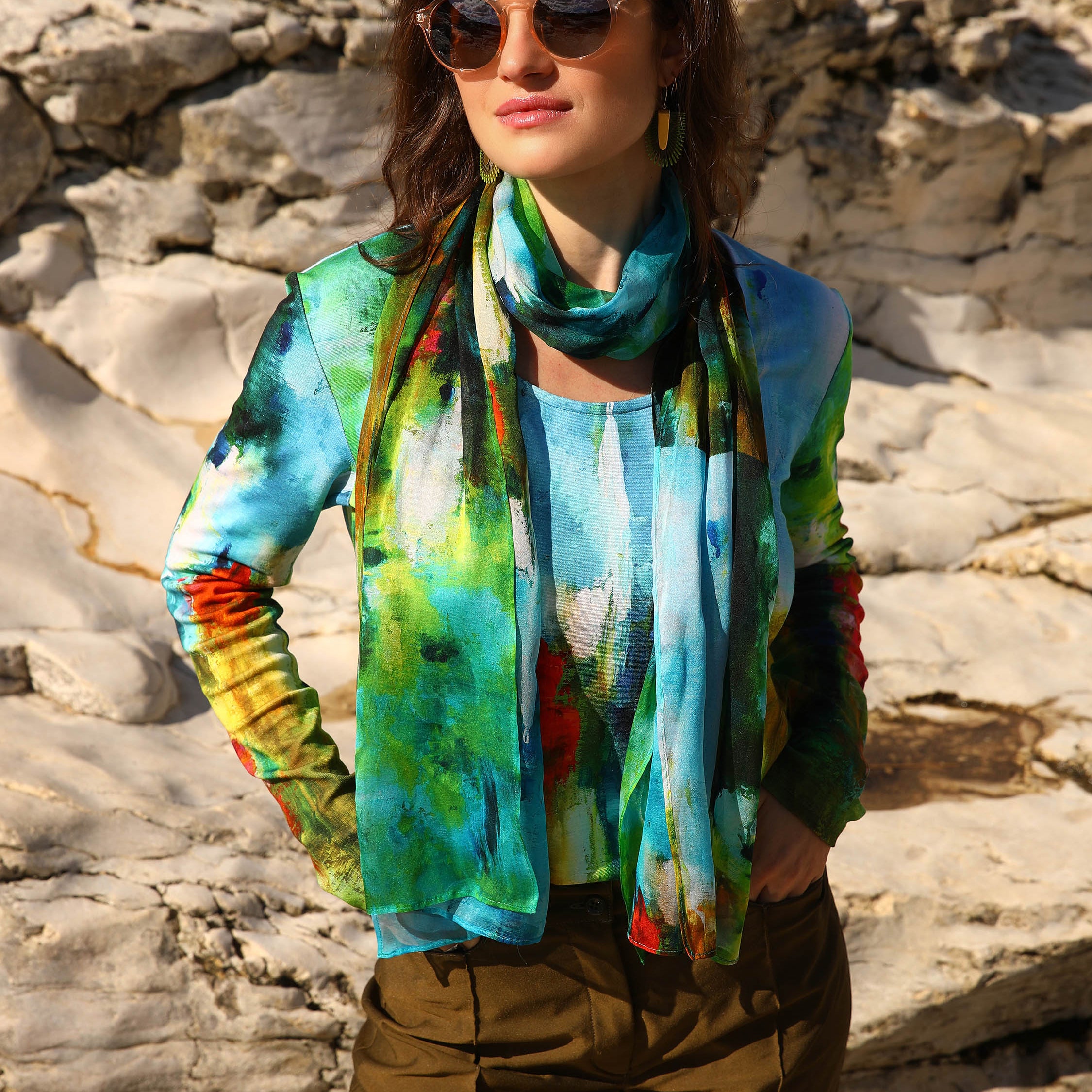 LE FOULARD | LES BEAUX JOURS