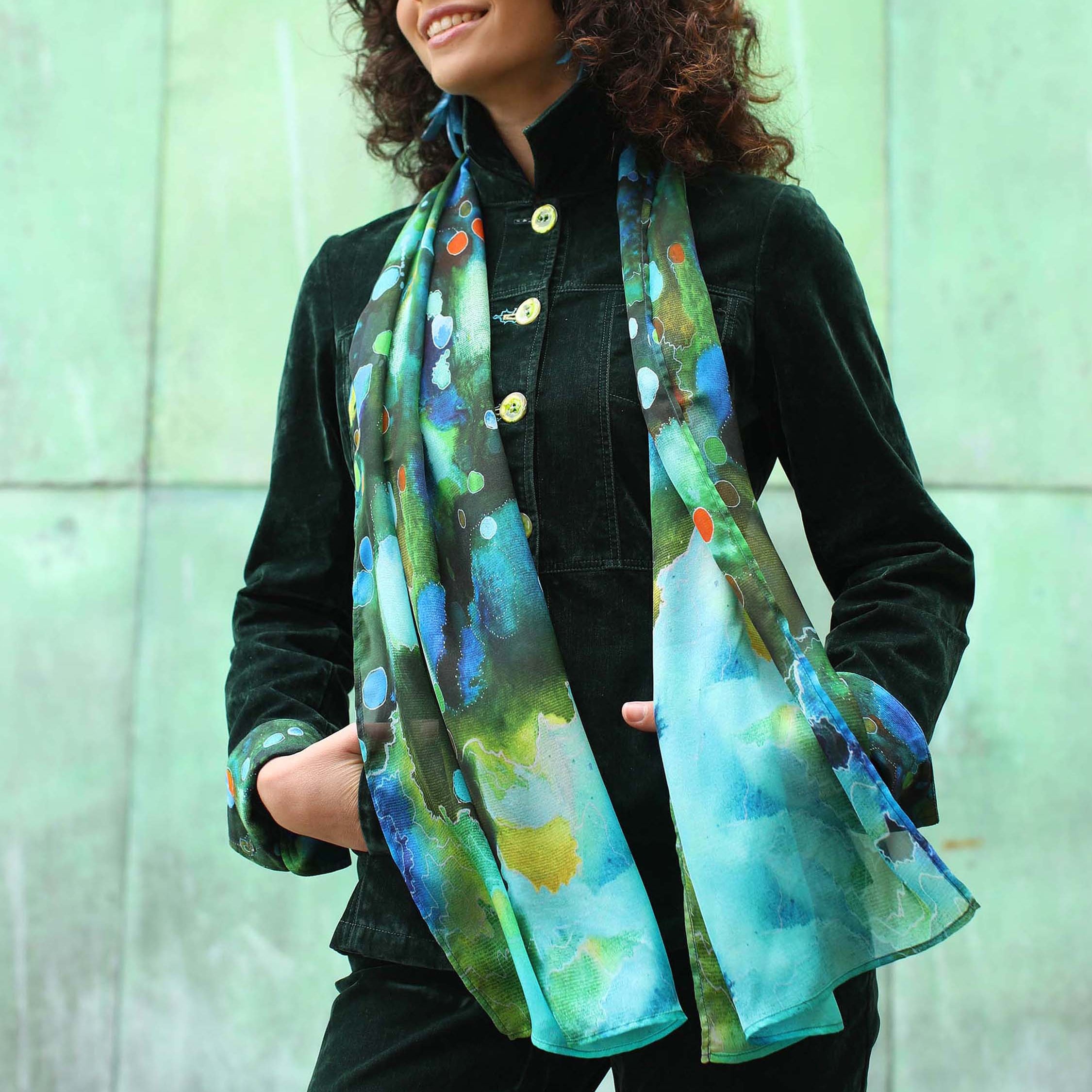 THE SILK SCARF | IN WONDERLAND
