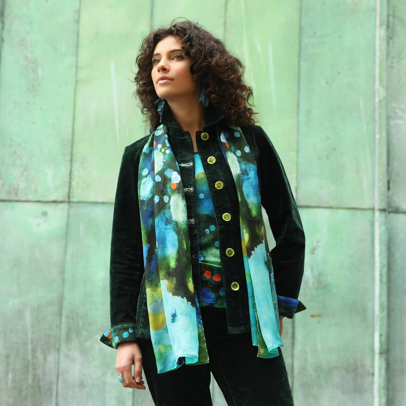 LE FOULARD EN SOIE | AU PAYS DES MERVEILLES