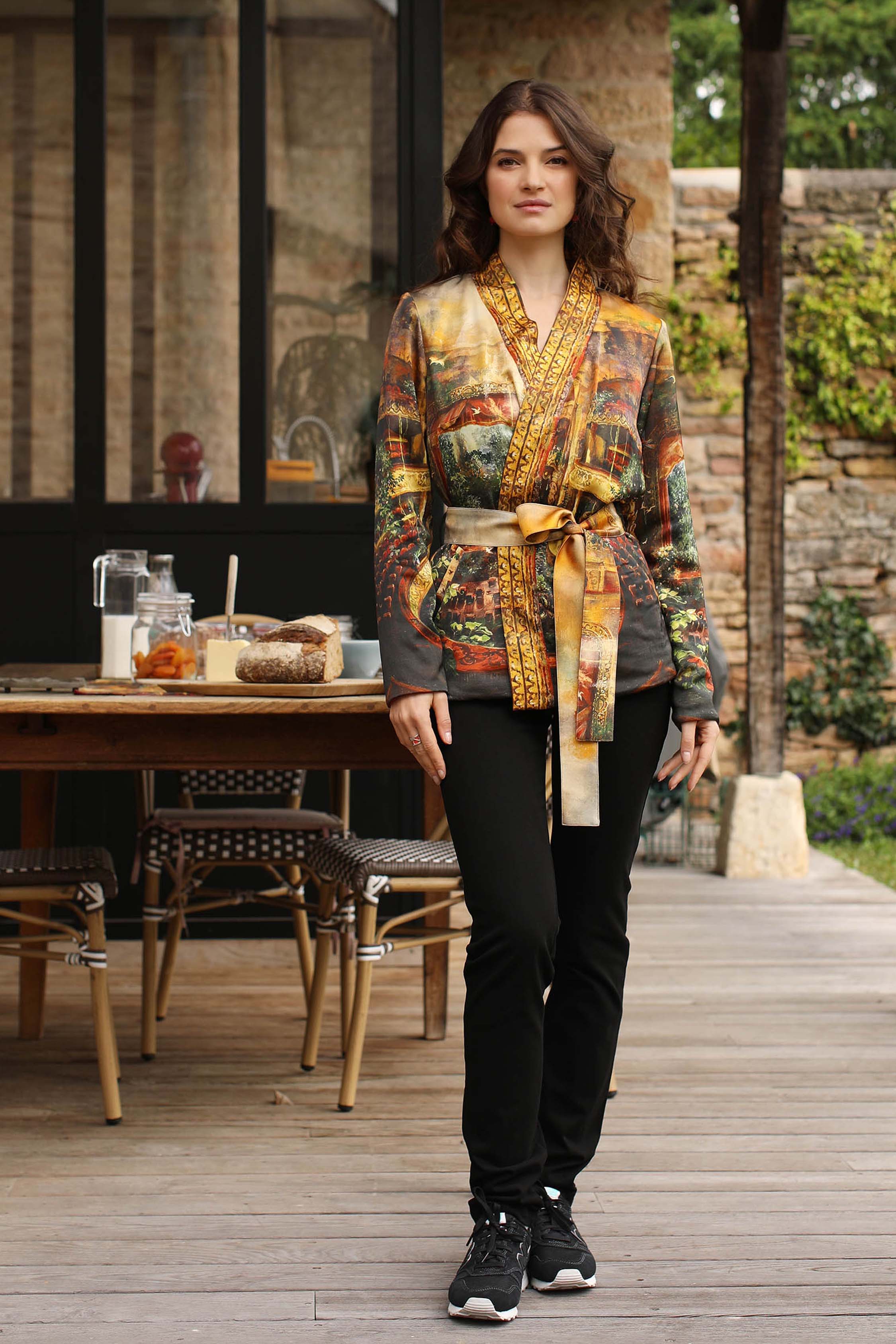 LE PANTALON SUÉDÉ NOIR | ENTRE SOI