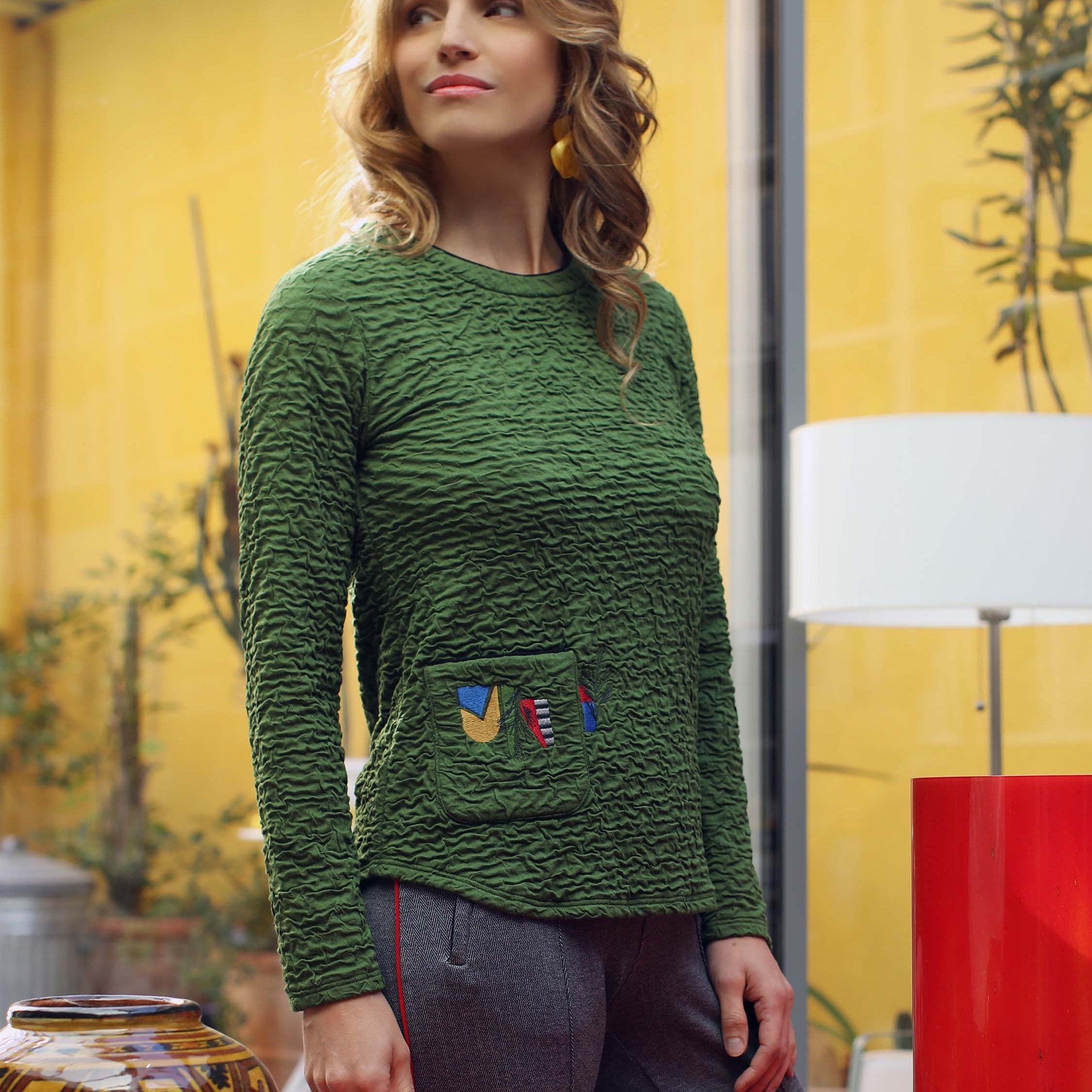 THE EMBROIDERED SWEATER | ALL TOGETHER