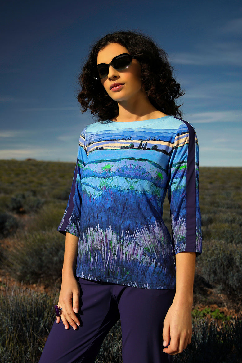 vêtement artist la marque top-col-bateau-les-grands-chemins