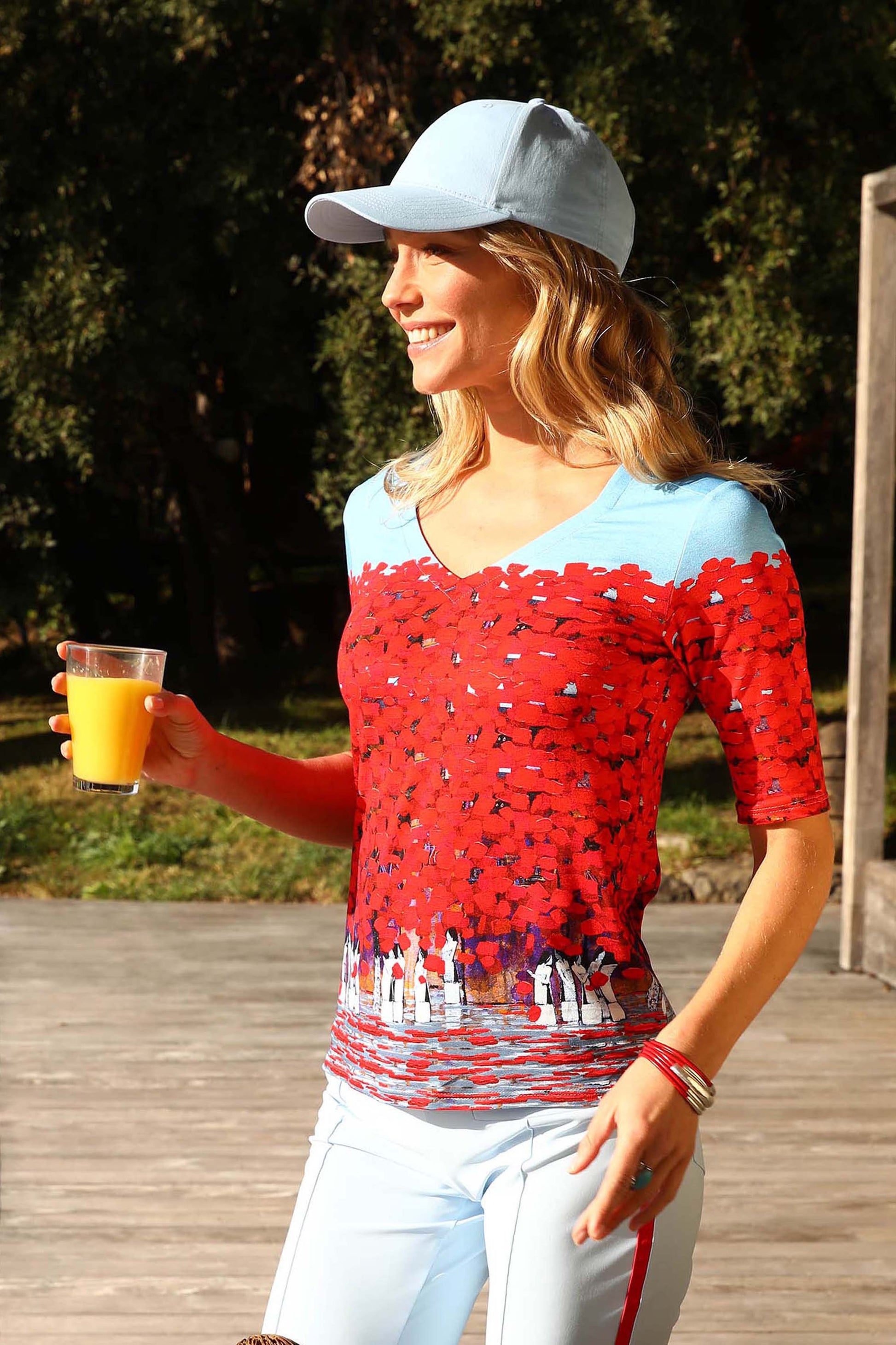 THE DIAMOND NECK TOP | BREATHE