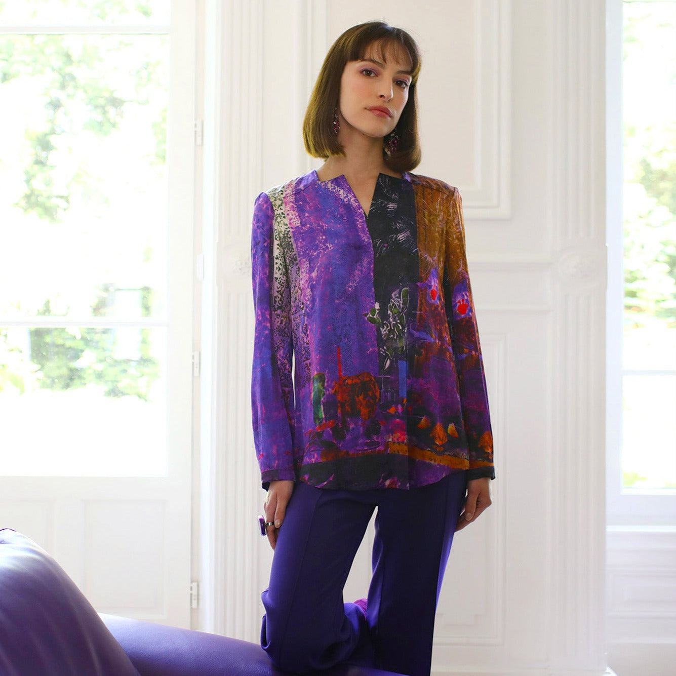 THE FANTASY TOP | PURPLE COLOR