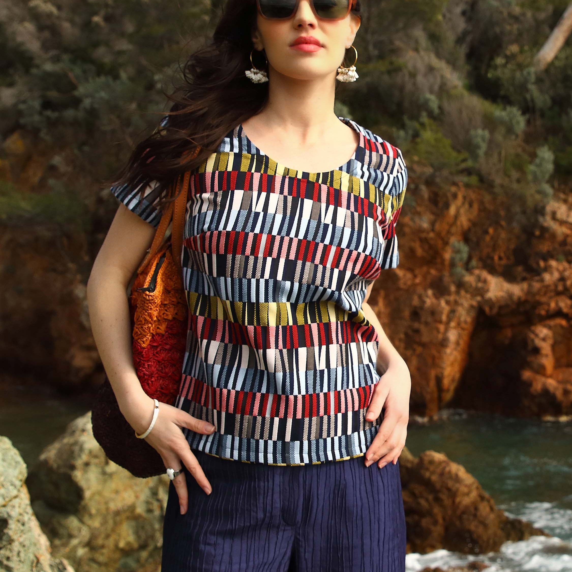 LE TOP JACQUARD | NEW WAVE