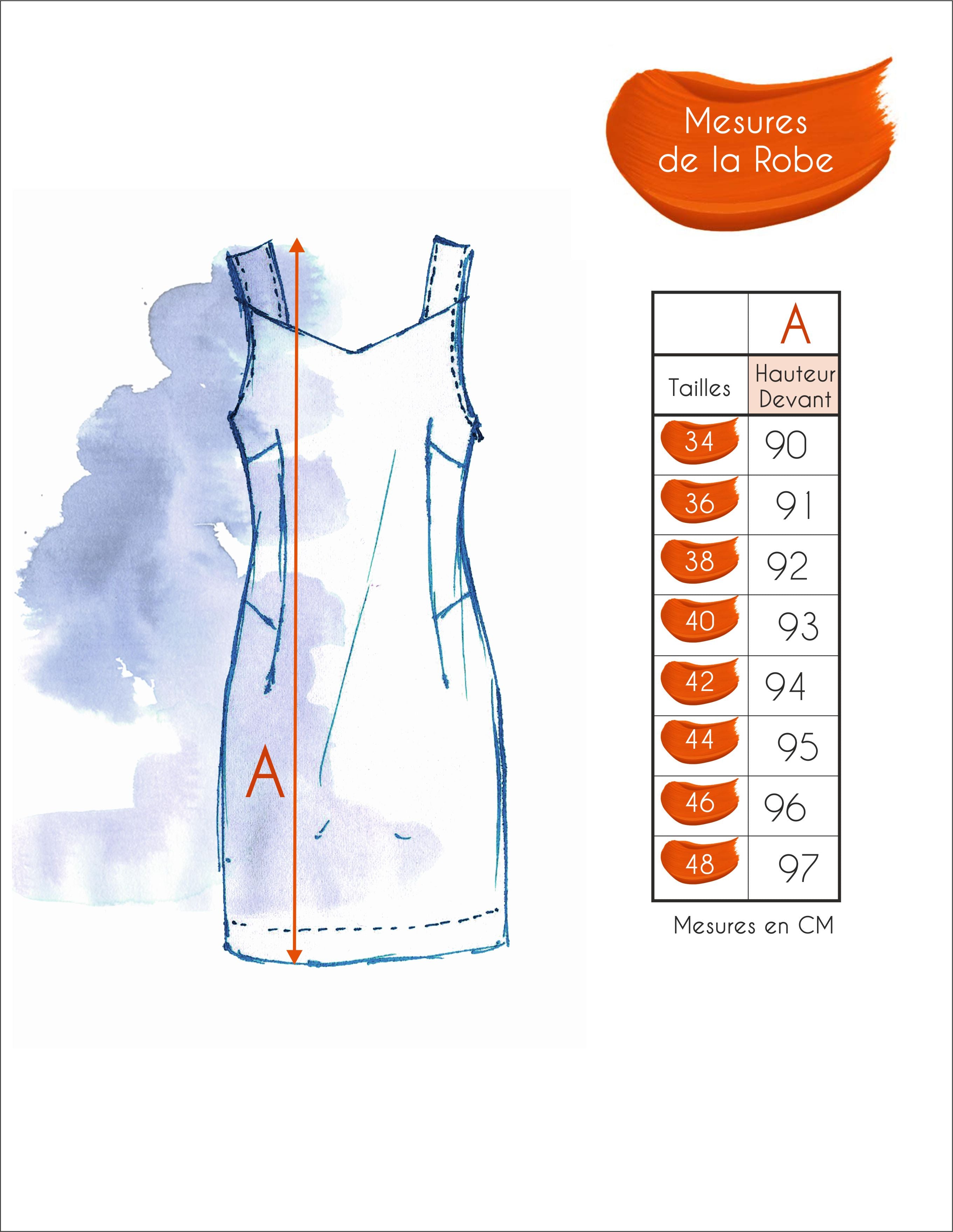 Guide des tailles - LA ROBE | OASIS