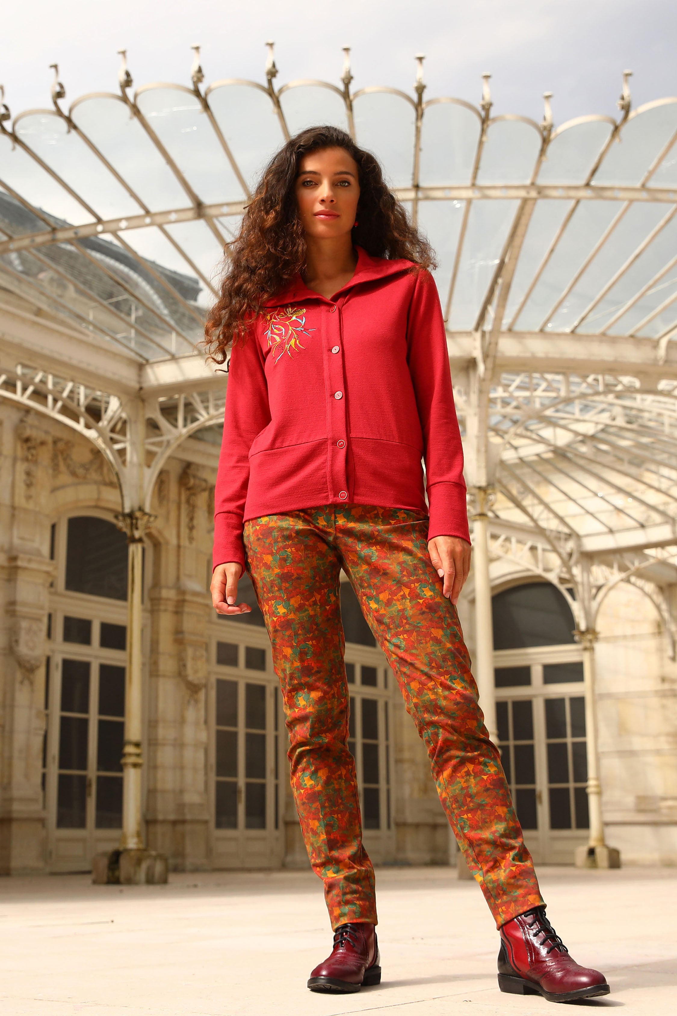 LE PANTALON IMPRIMÉ | JARDINS ENCHANTES