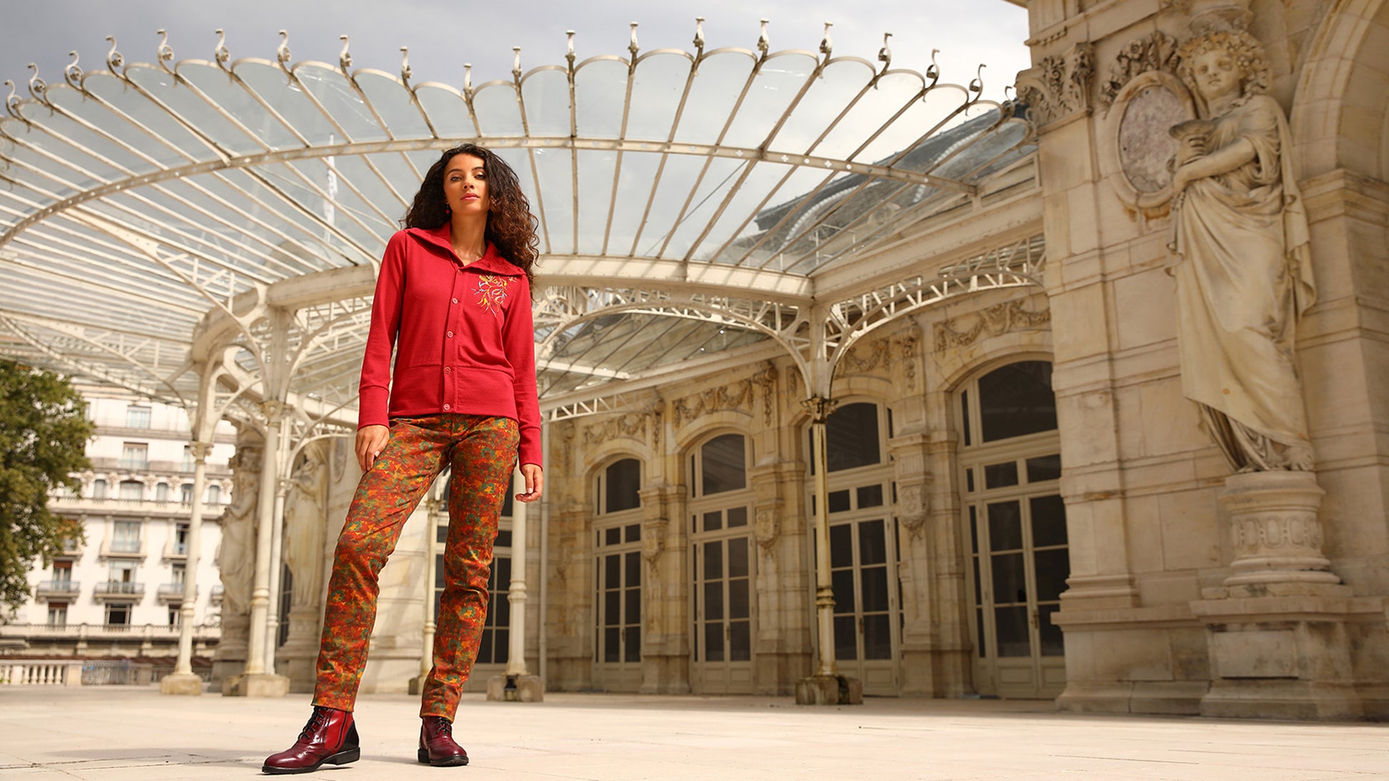 LE PANTALON IMPRIMÉ | JARDINS ENCHANTES