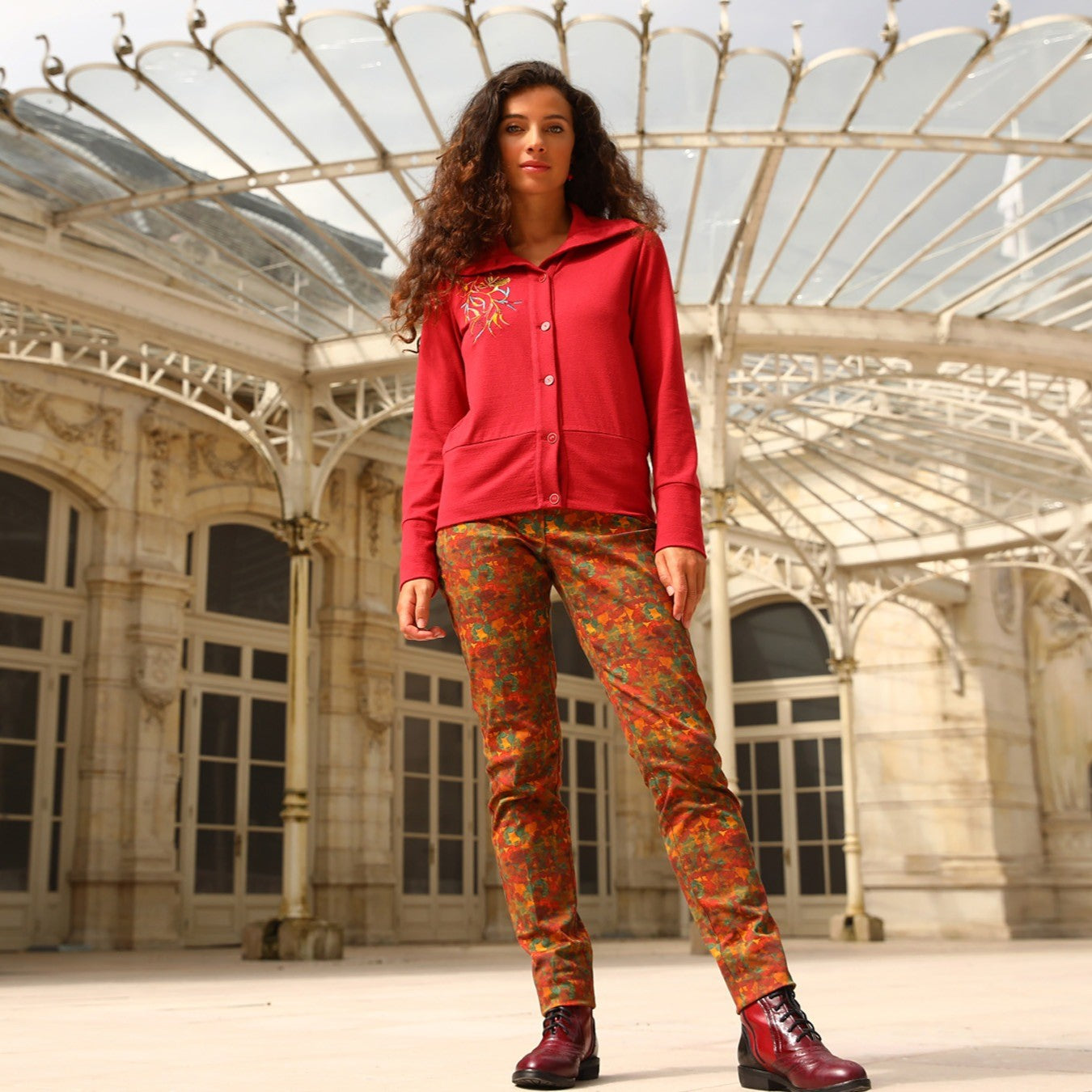 LE PANTALON IMPRIMÉ | JARDINS ENCHANTES
