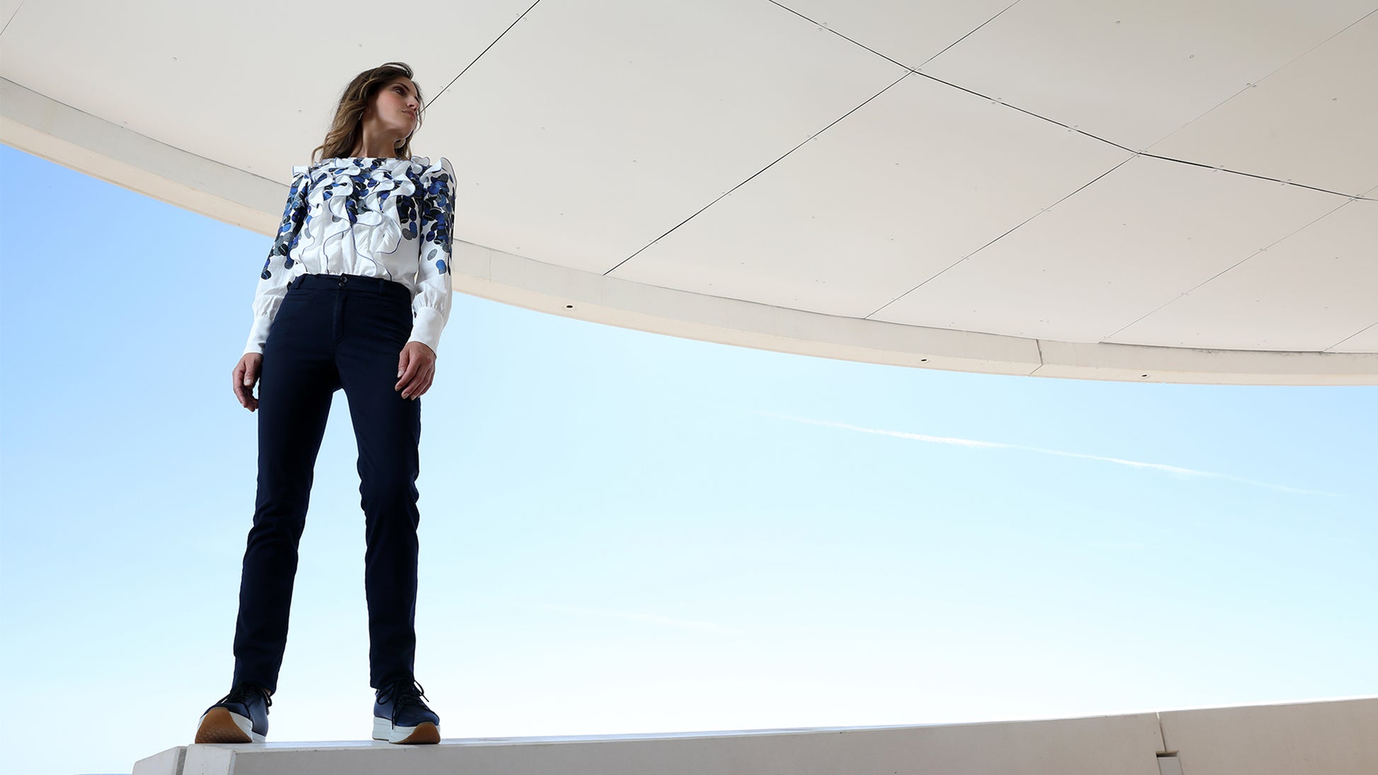 LE PANTALON SUÉDÉ NAVY | ARTIC