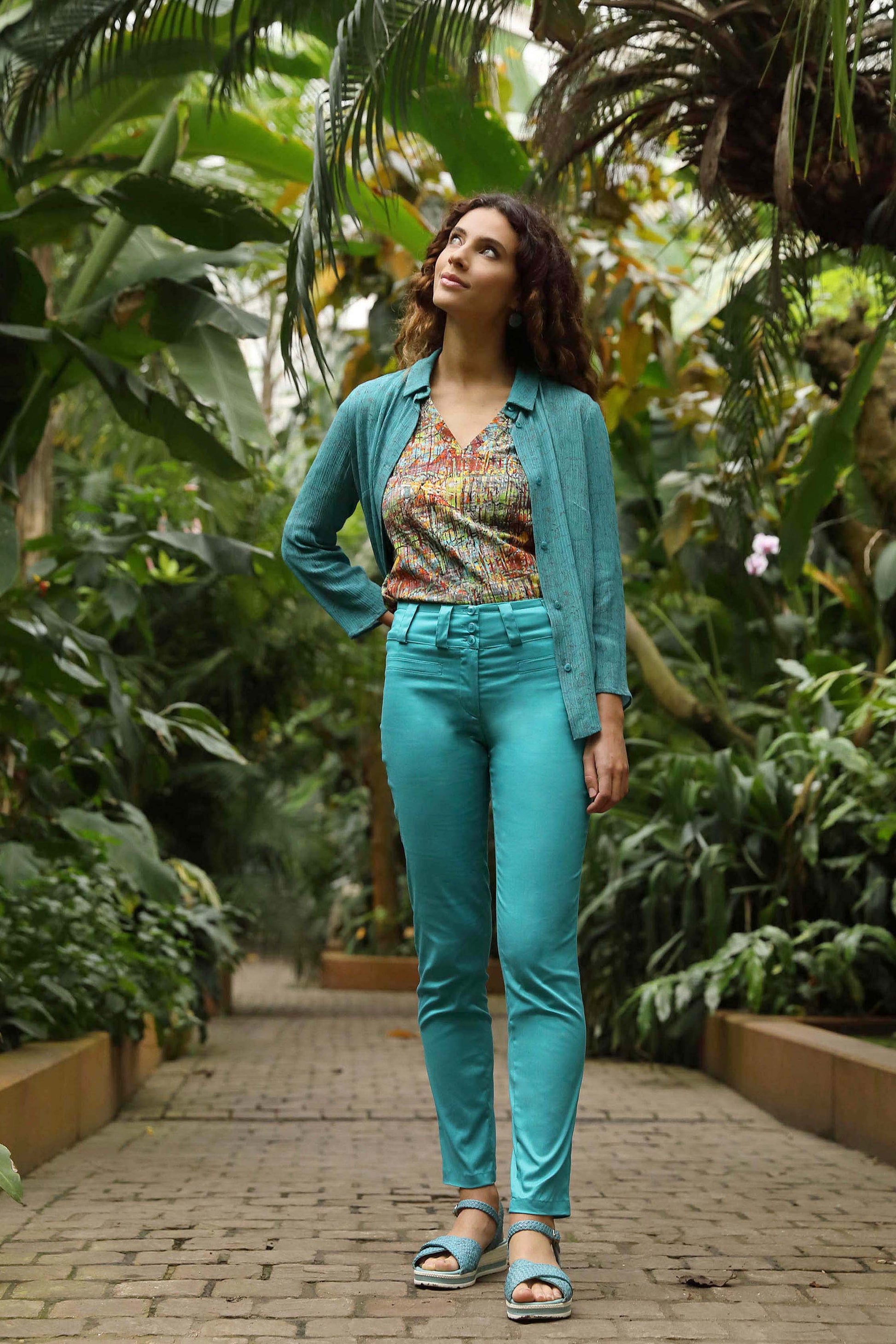 LE PANTALON SUPER STRETCH | TROPIC