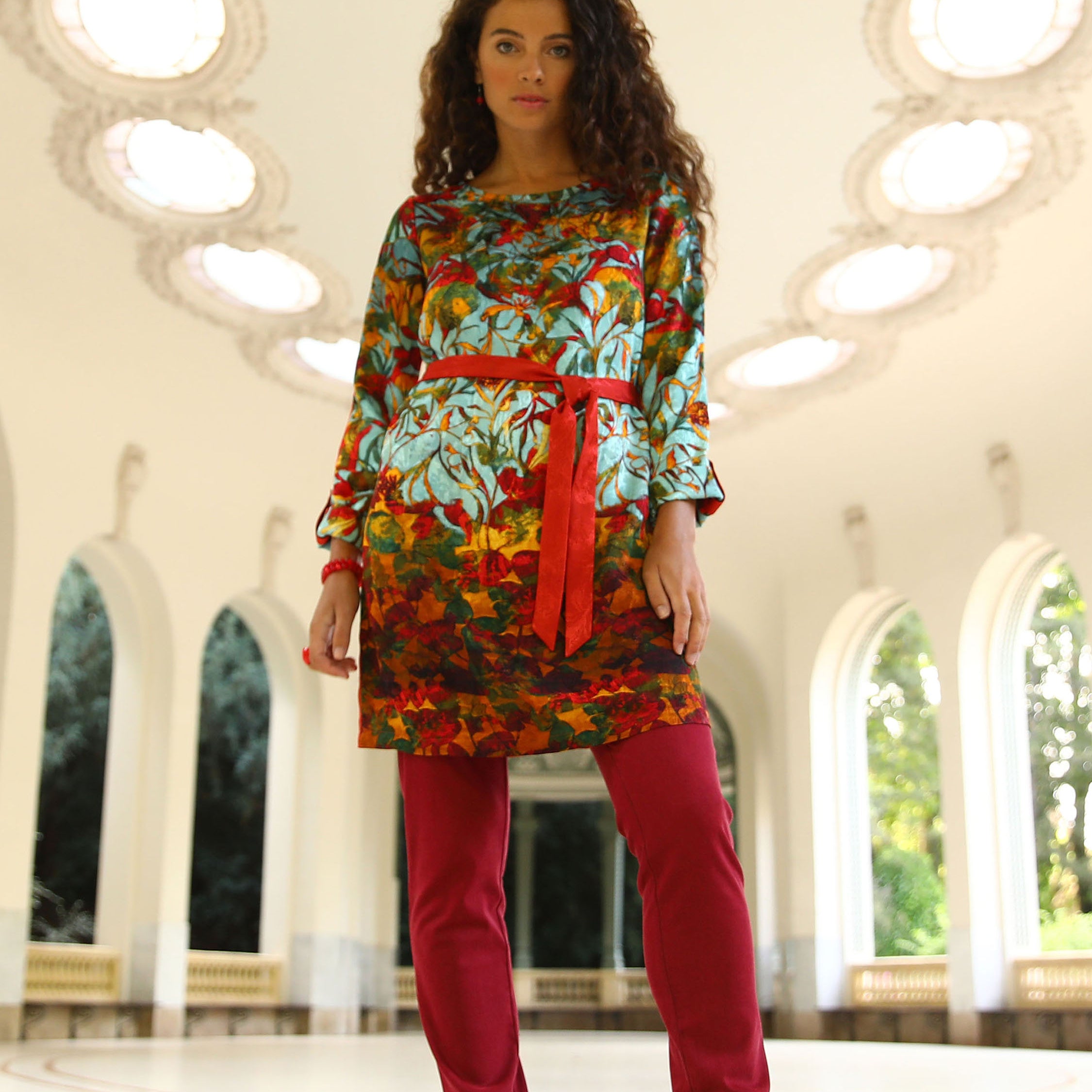 THE TUNIC DRESS | ENCHANTED GARDENS