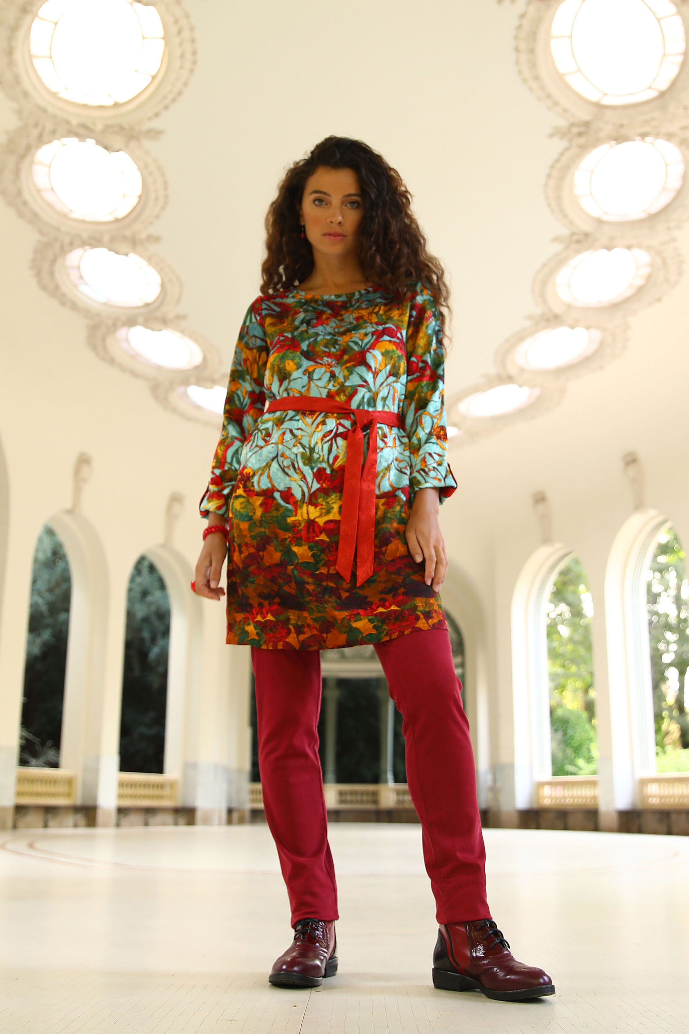 LA ROBE TUNIQUE | JARDINS ENCHANTES