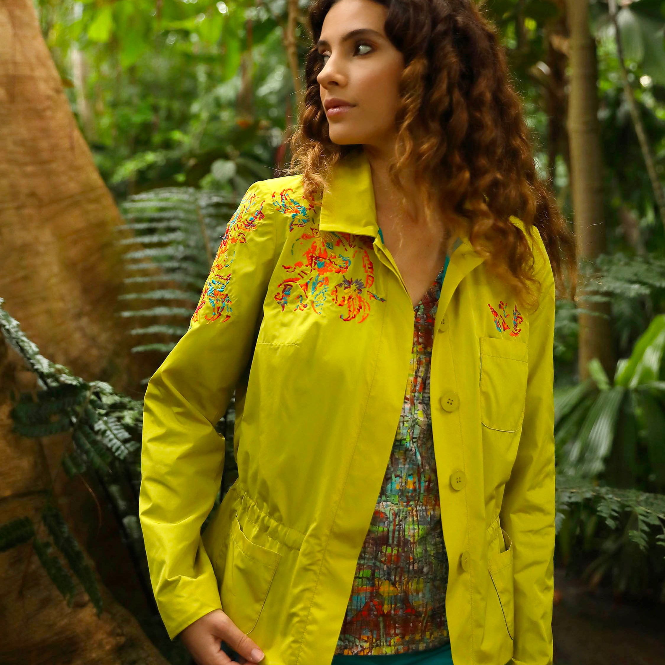 THE EMBROIDERED JACKET | TROPIC