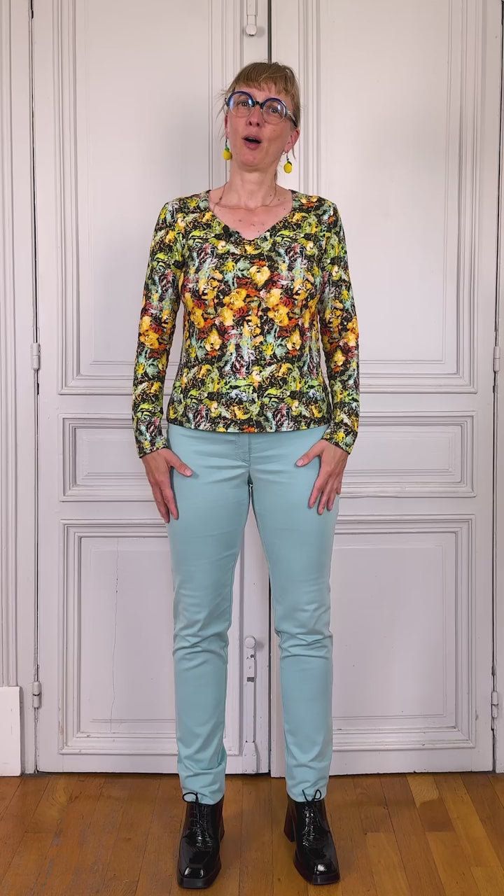 CDB LE PANTALON SUÉDÉ  S52_1