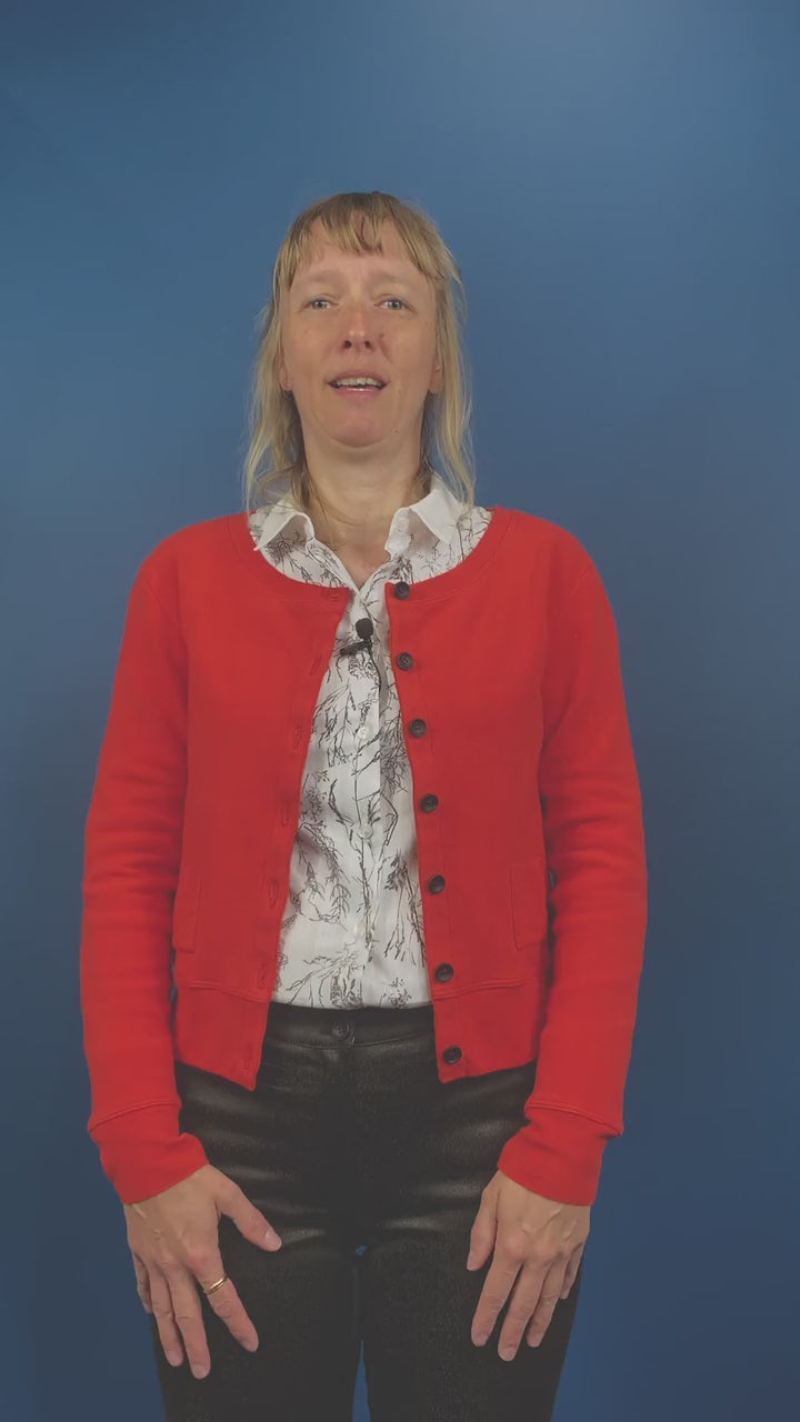 LE CARDIGAN CORAIL