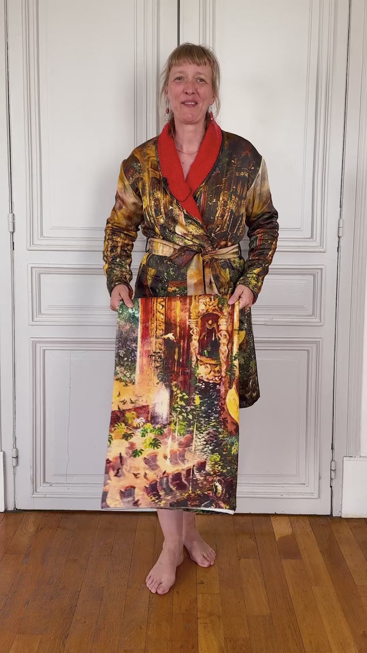 LE DRAP DE BAIN-