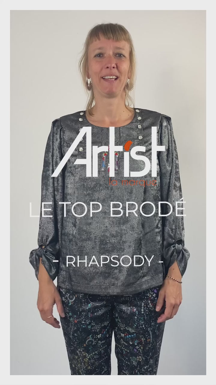 TOP BRODÉ-  RHAPSODY