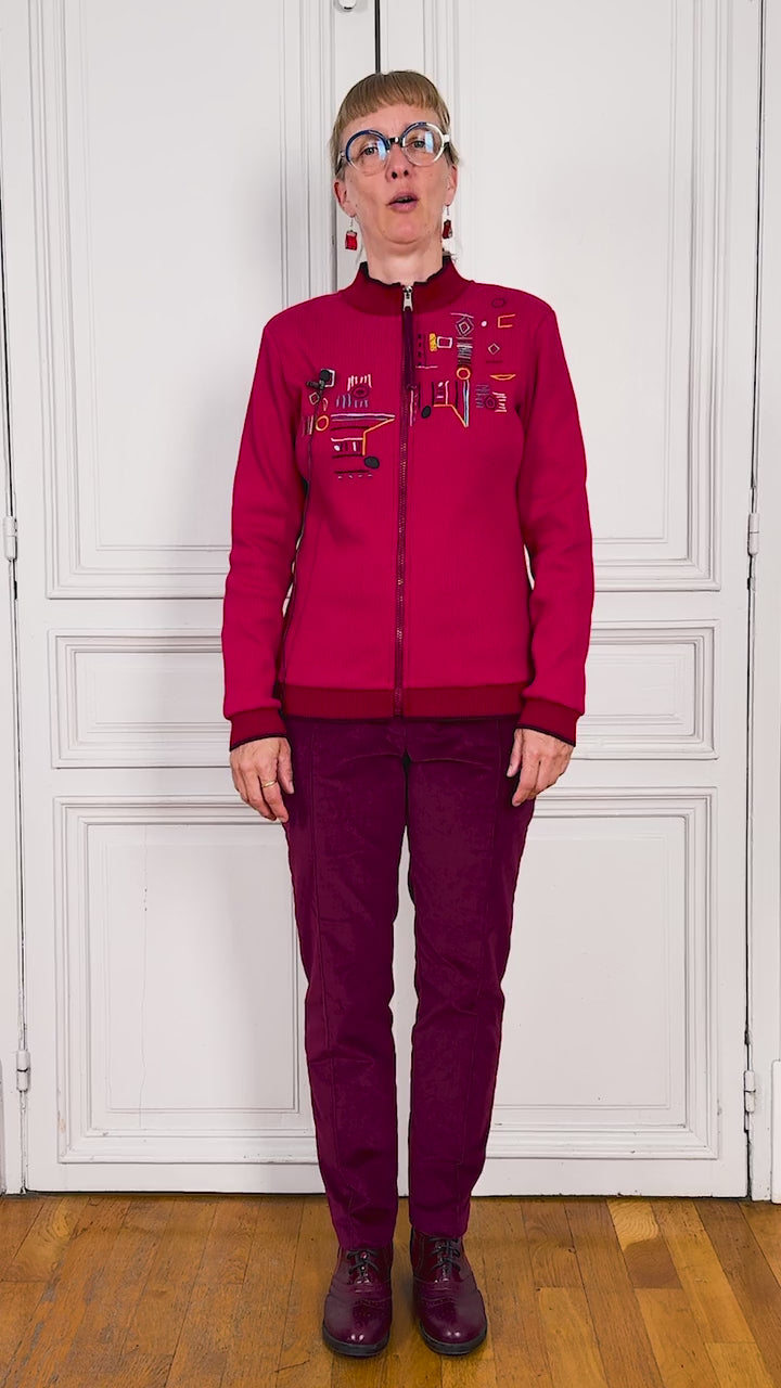 CDB LE CARDIGAN BRODÉ