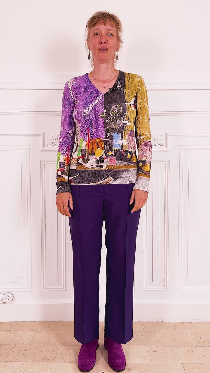 LE PULL IMPRIMÉ
