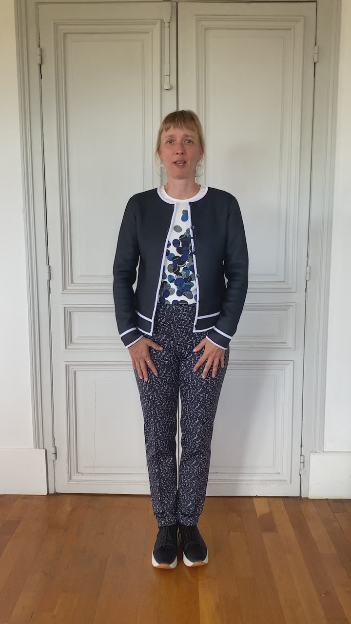 LE CARDIGAN RÉVERSIBLE
