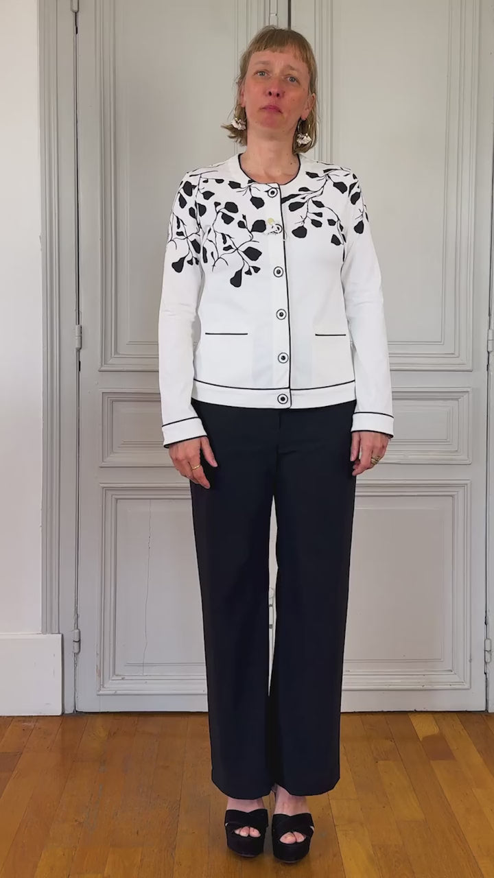 LE CARDIGAN IMPRIMÉ