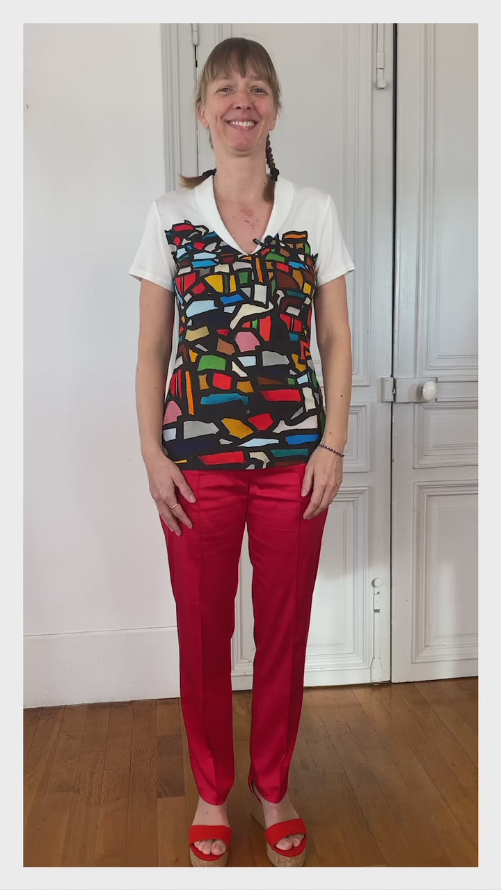 Le top manches courtes